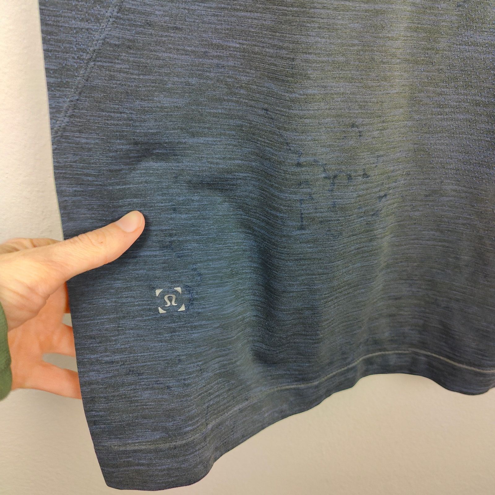 Lululemon Lululemon Metal Vent Tech Tee Mens Medium Blue Heather Size US M / EU 48-50 / 2 - 8 Thumbnail