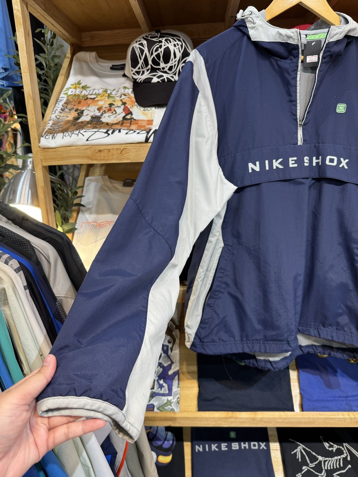 Nike Vintage Nike Shox 00's Track Jacket Size US L / EU 52-54 / 3 - 5 Thumbnail