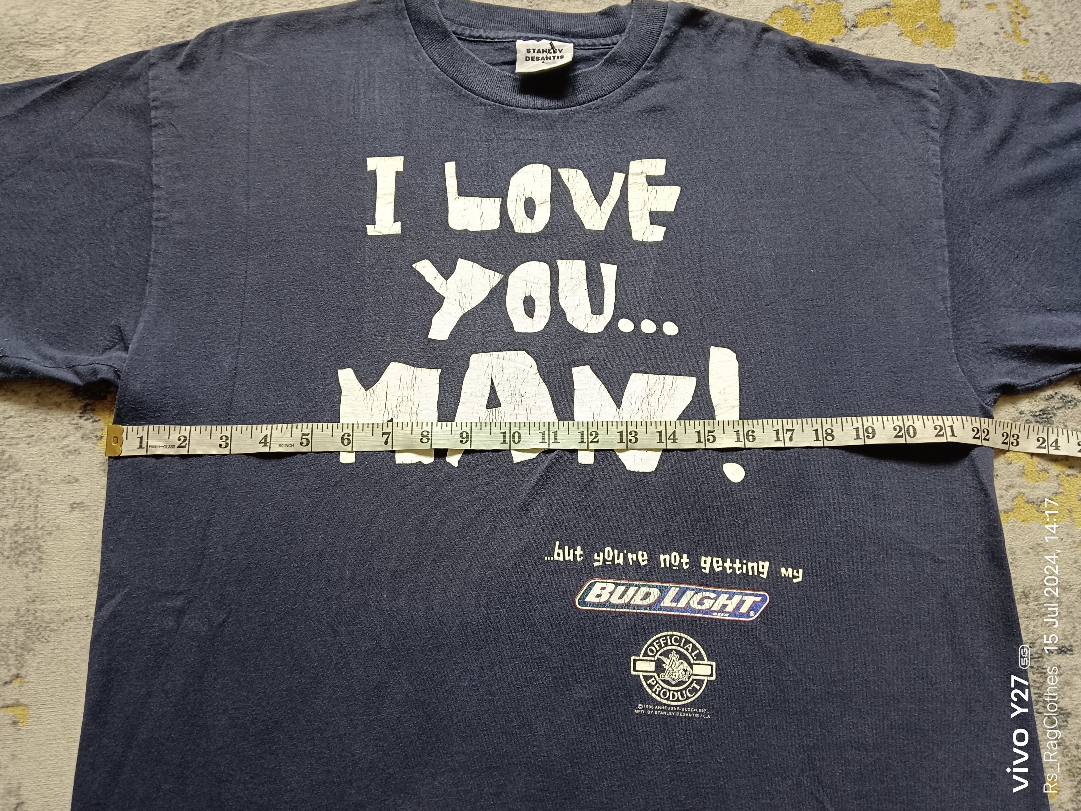 Vintage VINTAGE STANLEY DESANTlS BUD LIGHT Size US XL / EU 56 / 4 - 9 Thumbnail