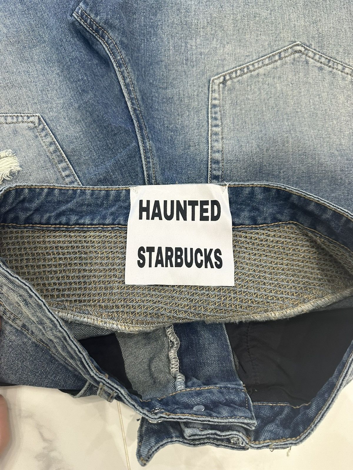 Balmain Haunted Starbucks Baggy Balmain Jeans Size US 30 / EU 46 - 7 Thumbnail
