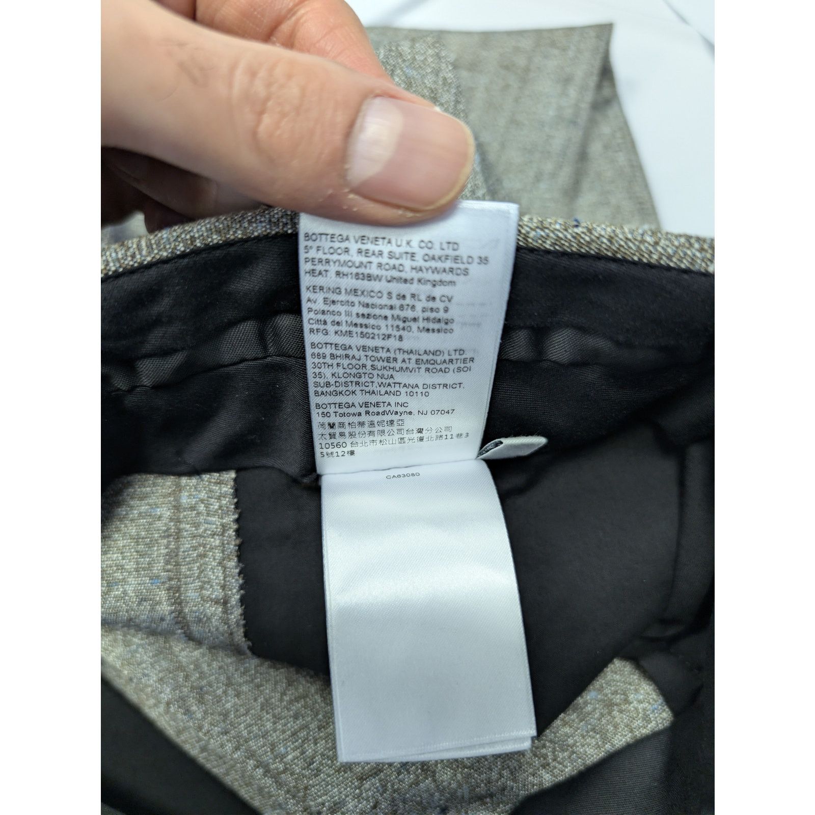 Bottega Veneta o1rshd1 Knotted Melange Viscose Silk Trousers in Multicolor Size US 32 / EU 48 - 21 Thumbnail