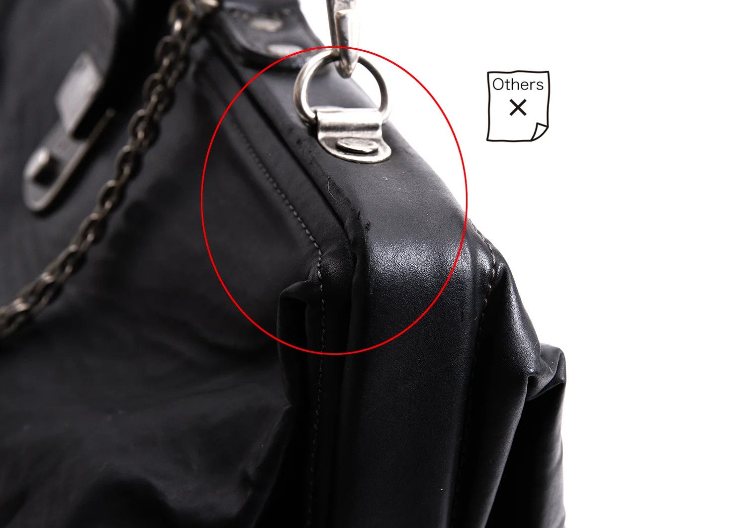 Jean Paul Gaultier Coated Doctor Bag with Frame in Black Size ONE SIZE - 8 Thumbnail