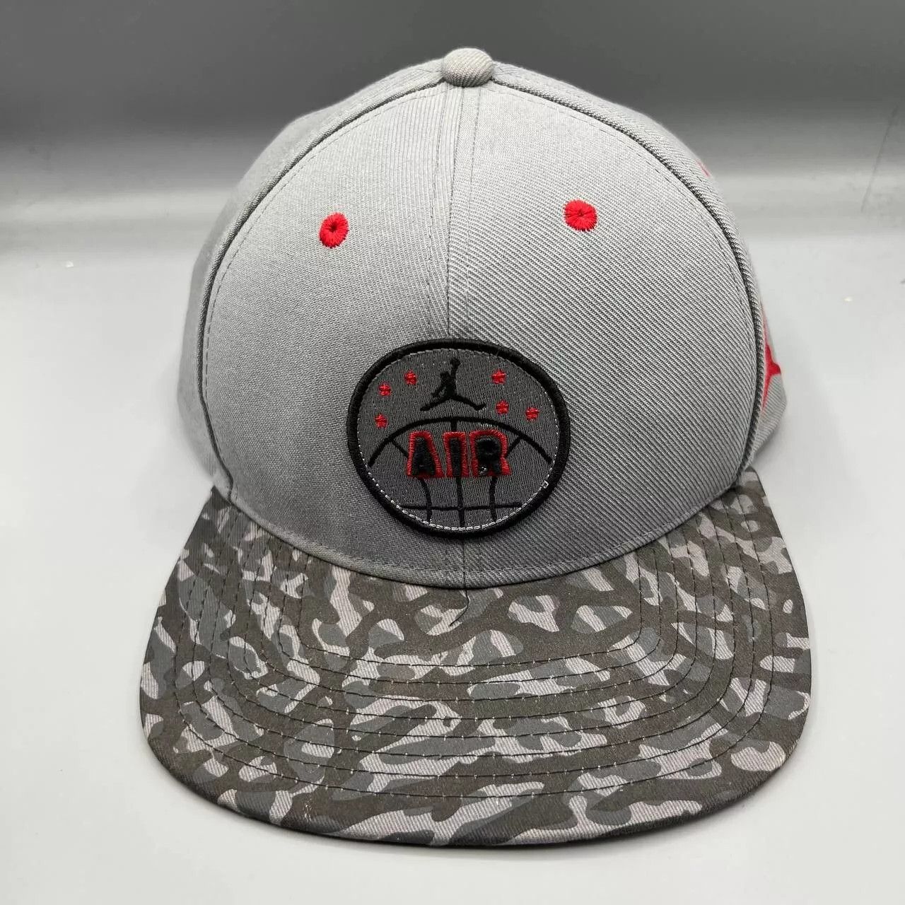 Jordan Brand Air Jordan Hat Men Camo Embroidered Logo Snap Back Cap Size ONE SIZE - 1 Thumbnail
