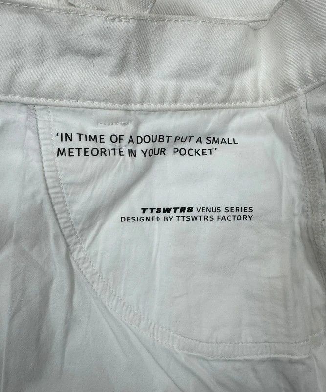 Other Ttswtrs High-Waisted Denim Shorts size S Size 27" / US 4 / IT 40 - 13 Thumbnail