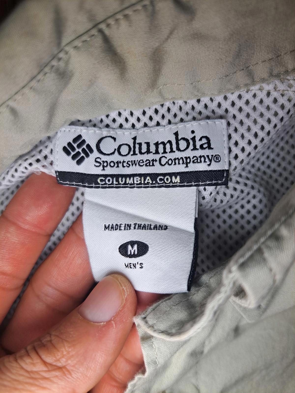 Columbia Columbia PFG Shirt Button Down Mens Medium Gray Cotton Size US M / EU 48-50 / 2 - 4 Thumbnail