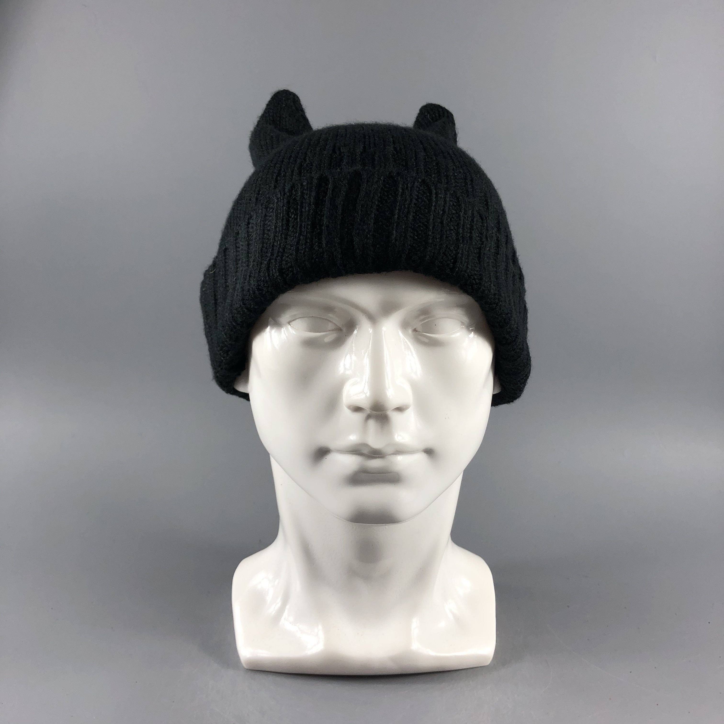 Japanese Brand × Vintage Unknown Horn Beanie Snow Hat Snow Cap -D340 Size ONE SIZE - 6 Thumbnail