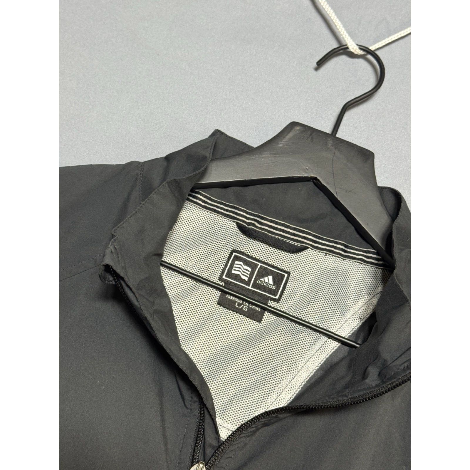 Adidas Adidas ClimaProof Jacket Mens Large Black Golf Windbreaker Shirt? Size US L / EU 52-54 / 3 - 6 Thumbnail
