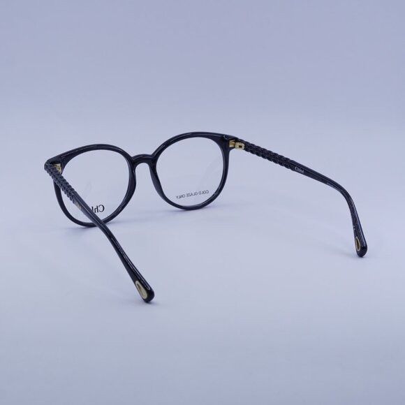 Chloe 🕶️ New Chloe CH0006O 006 Eyeglasses - Blue Frame 52mm Size ONE SIZE - 9 Thumbnail