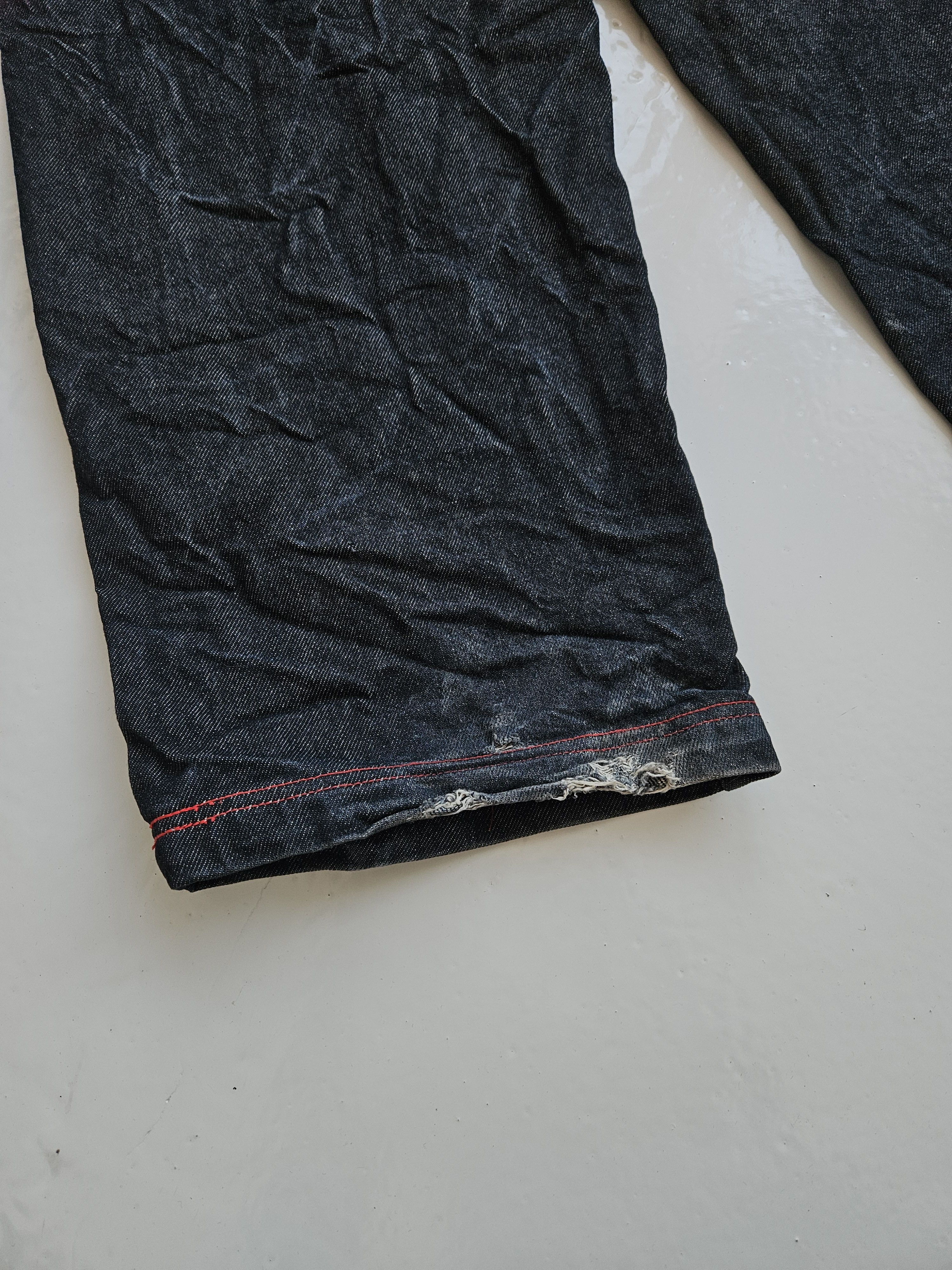 Damani Dada Damani Dada baggy carpenter double knee raw denim Size US 36 / EU 52 - 13 Thumbnail
