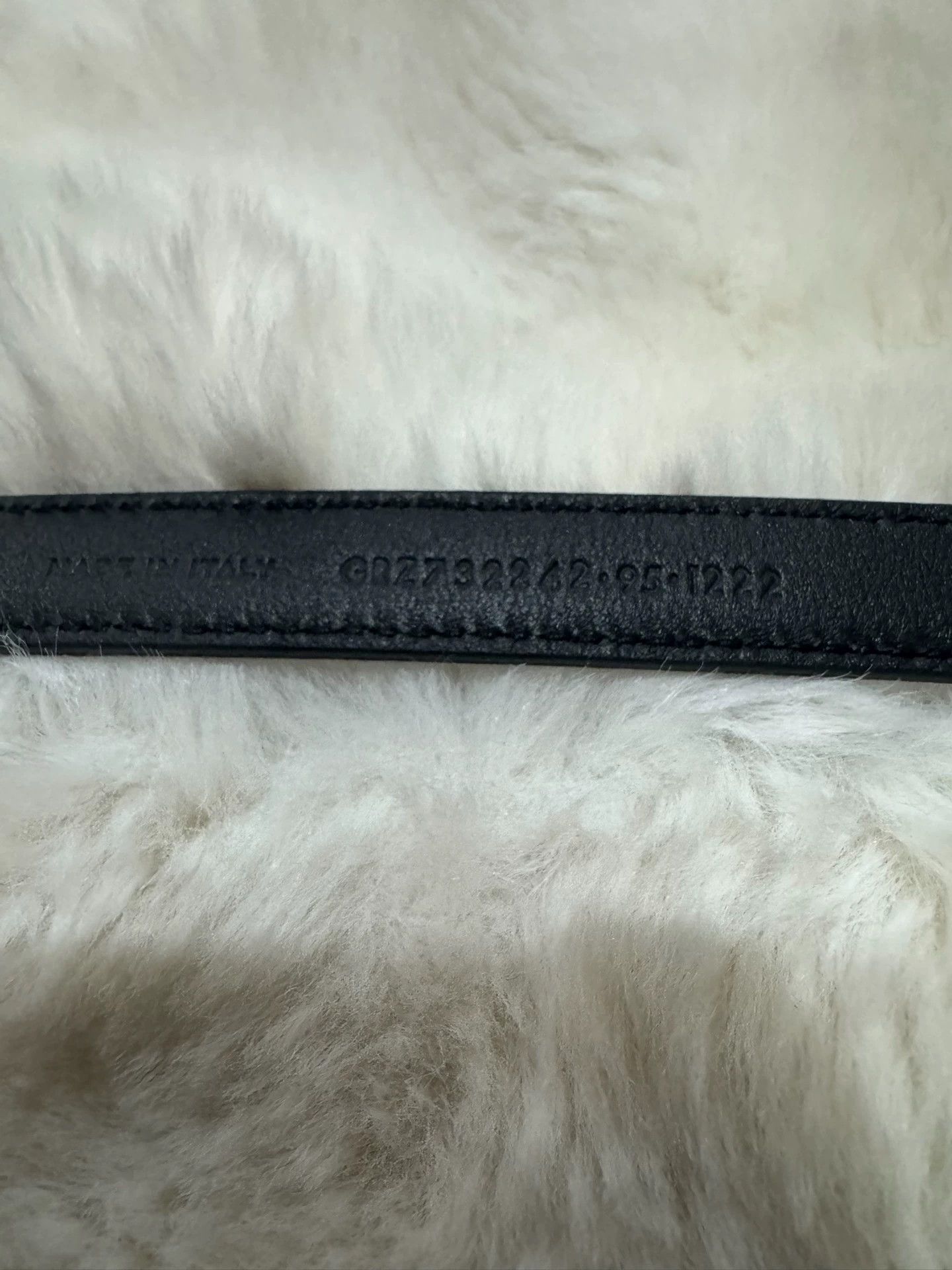 Saint Laurent Paris Saint Laurent YSL brand new black and silver belt Size ONE SIZE - 6 Thumbnail
