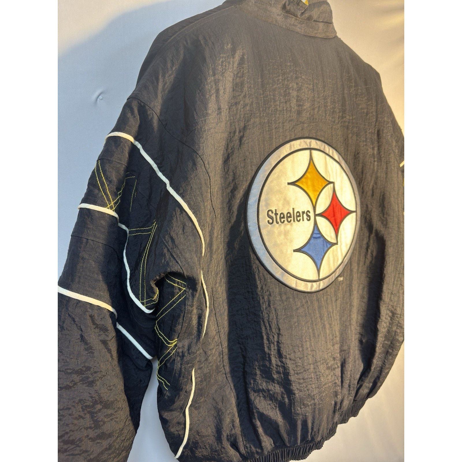Starter Vintage Starter Steelers Pullover Jacket L NFL Pro Line 90s Size US L / EU 52-54 / 3 - 10 Thumbnail