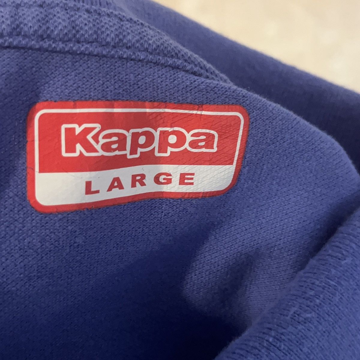 Kappa Vintage Purple Kappa Polo Size US L / EU 52-54 / 3 - 4 Thumbnail