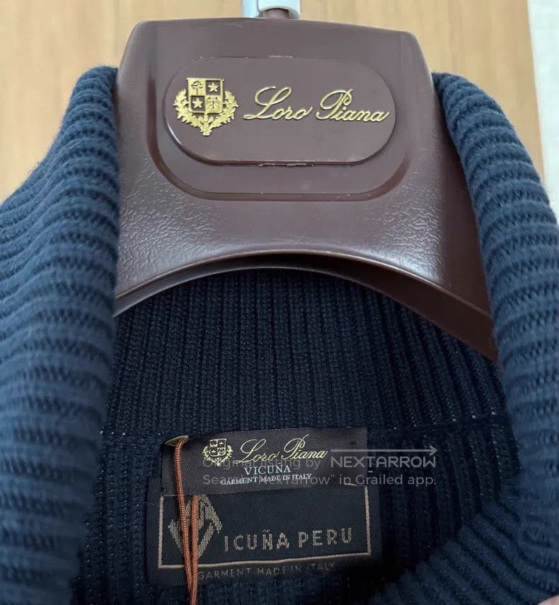 Loro Piana Loro Piana Autumn and winter men's pure guanaco wool high Size US M / EU 48-50 / 2 - 2 Thumbnail