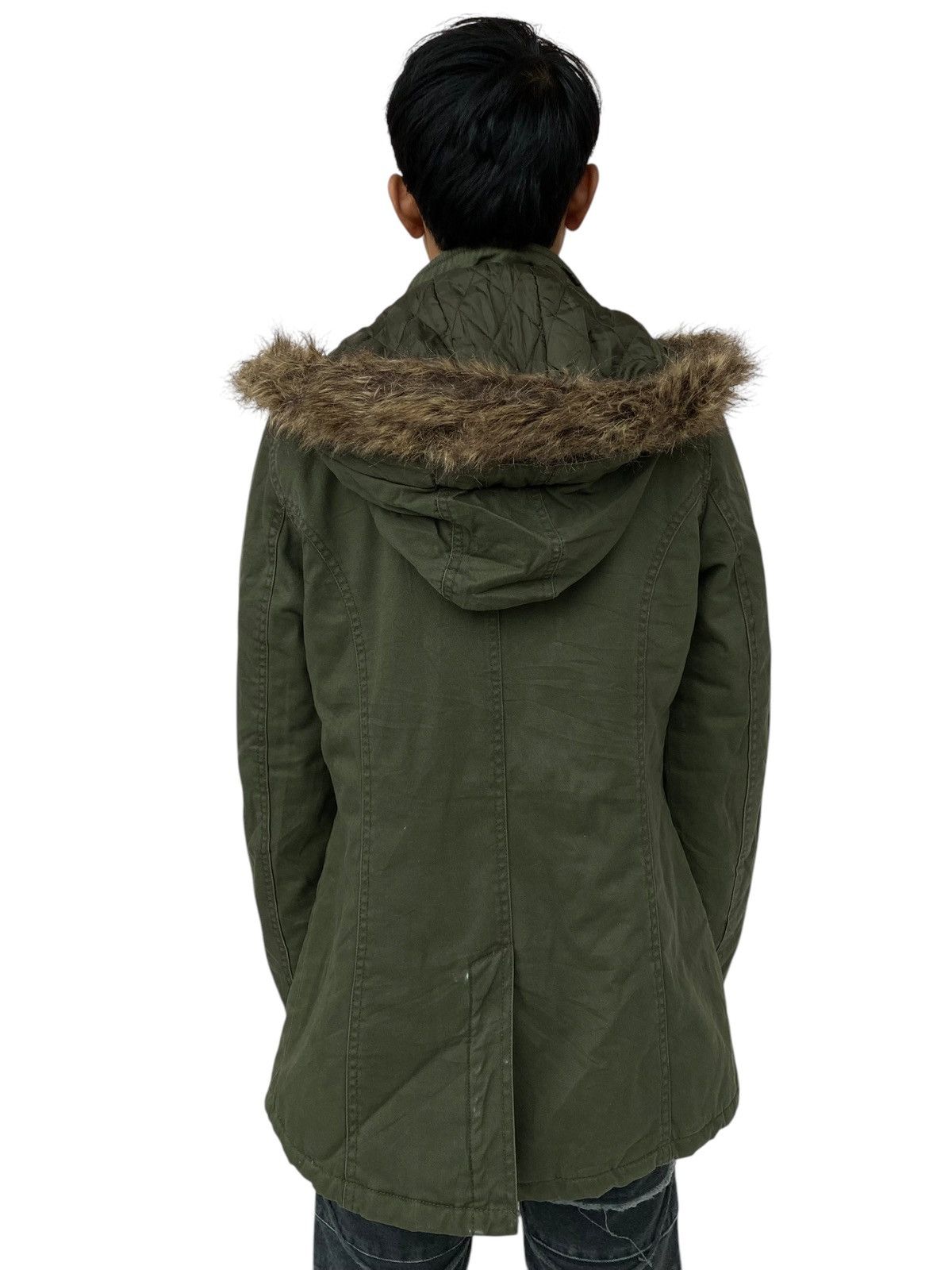 In The Attic 2000s In The Attic - Apocalypse Style Fur Hoodie Jacket Size US M / EU 48-50 / 2 - 4 Thumbnail