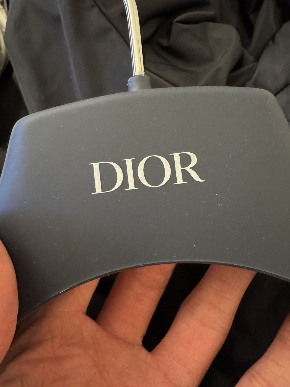 Dior Dior Oblique Puffer Jacket Silver Size US L / EU 52-54 / 3 - 18 Thumbnail