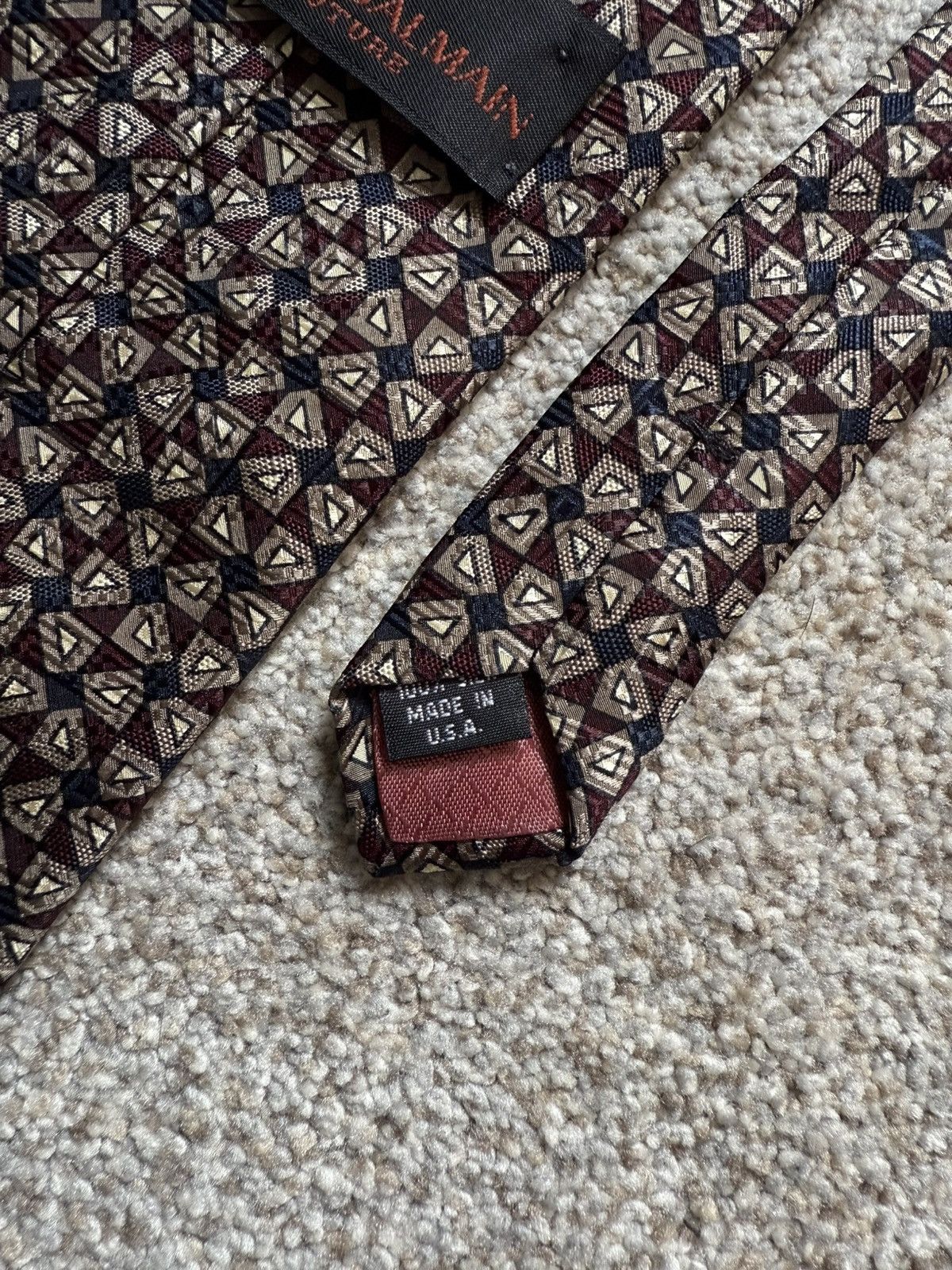 Pierre Balmain Pierre Balmain Couture Silk Necktie Size ONE SIZE - 5 Thumbnail