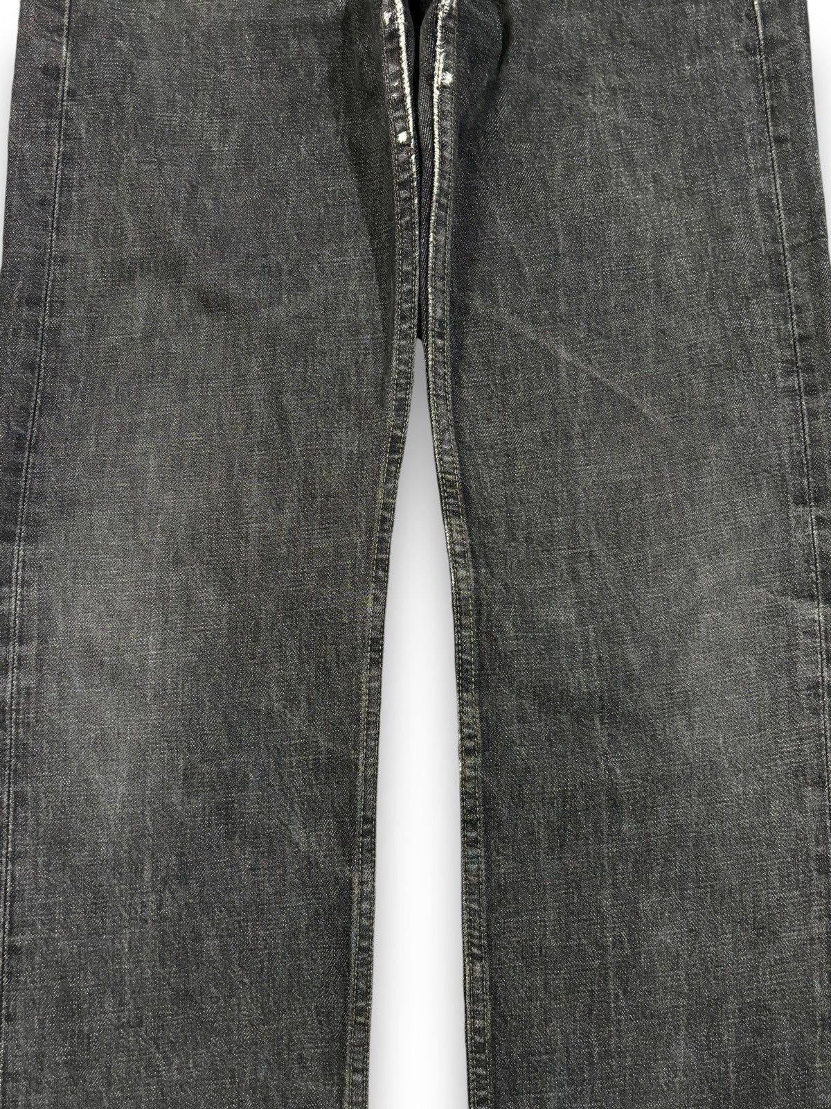 Levi's Vintage 90s Levis 501 Black Faded Loose Fit Distressed Jeans Size US 30 / EU 46 - 8 Thumbnail
