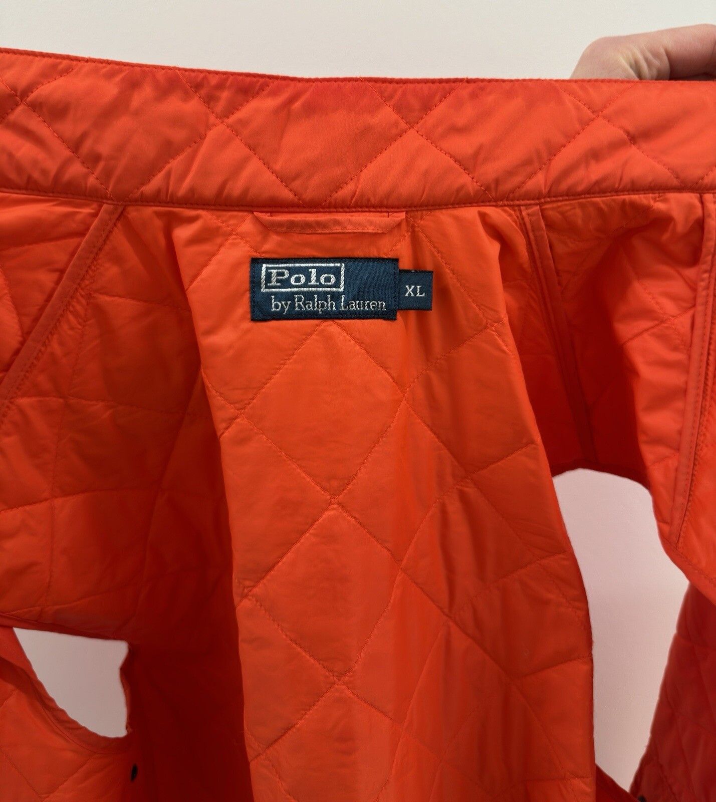 Polo Ralph Lauren Polo Ralph Lauren Gilet Orange Quilted Lightweight Snap Size US XL / EU 56 / 4 - 12 Thumbnail