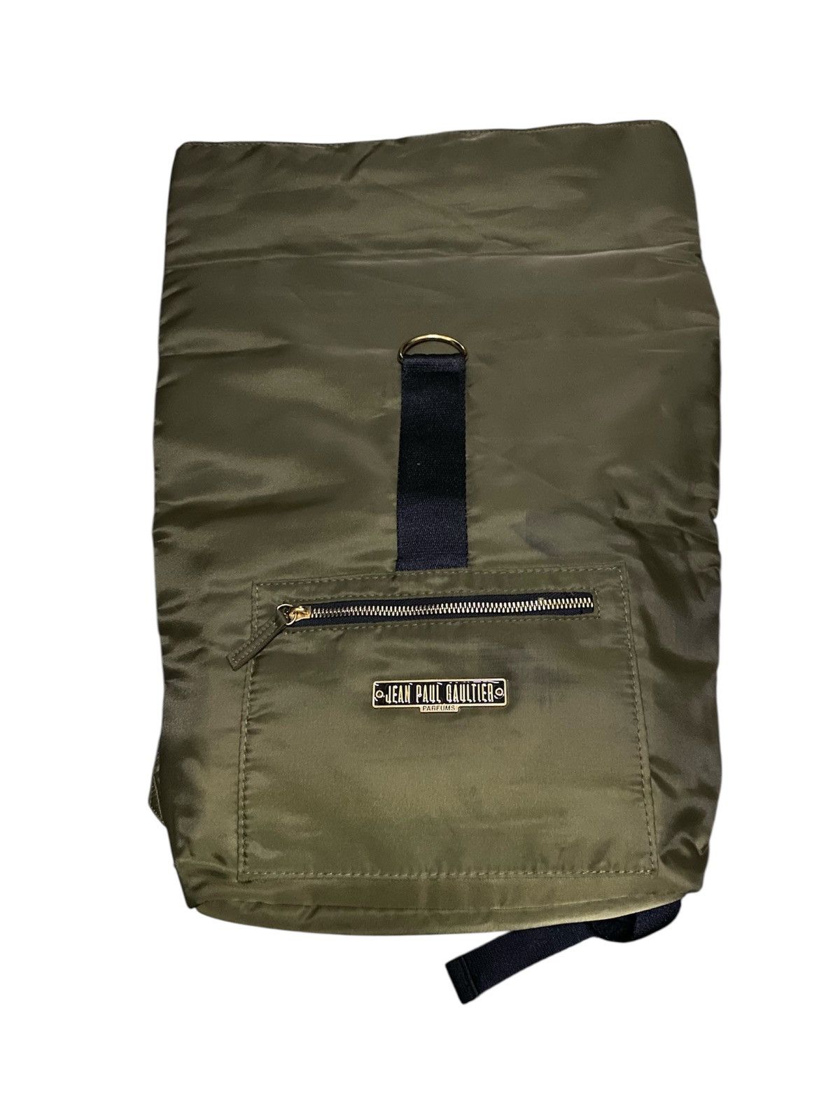 Jean Paul Gaultier Jean Paul Gaultier Unisex Olive Green Nylon Rolltop Backpack Size ONE SIZE - 2 Thumbnail