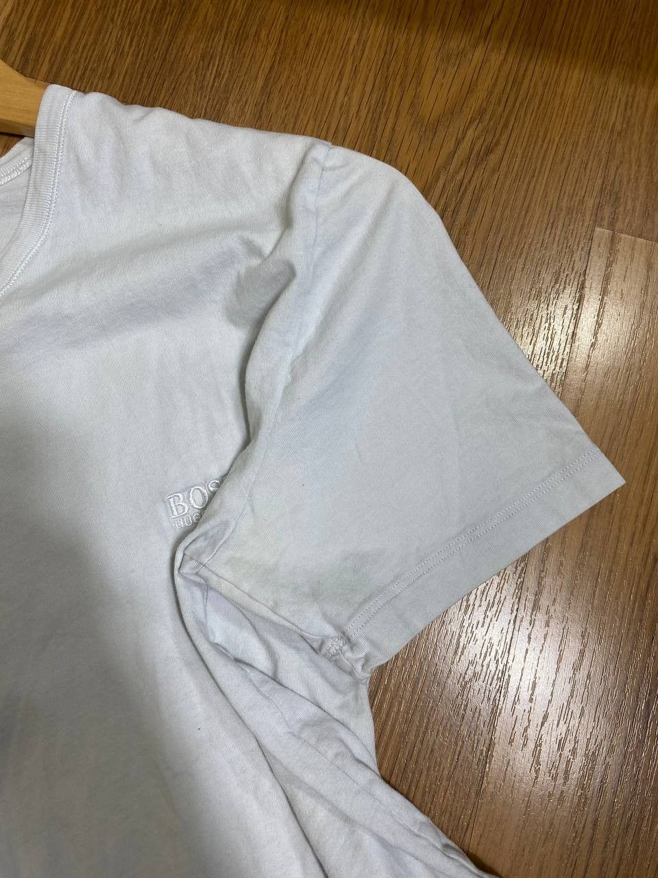 Hugo Boss × Vintage Hugo Boss Boat Race College Heavy Turtle Neck Tshirt Size US S / EU 44-46 / 1 - 8 Thumbnail
