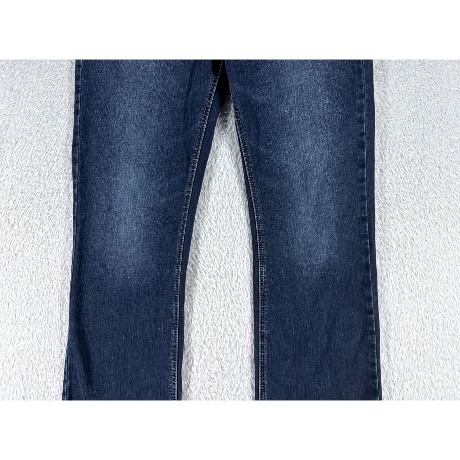 Silver Jeans Co. Silver Jeans Suki Blue Denim Bootcut Jeans Women 31x31 Embroidered 5-Pocket Cotton Blend Medium Wash Slim Distressed N/A Size 24" / US 00 / IT 34 - 3 Thumbnail