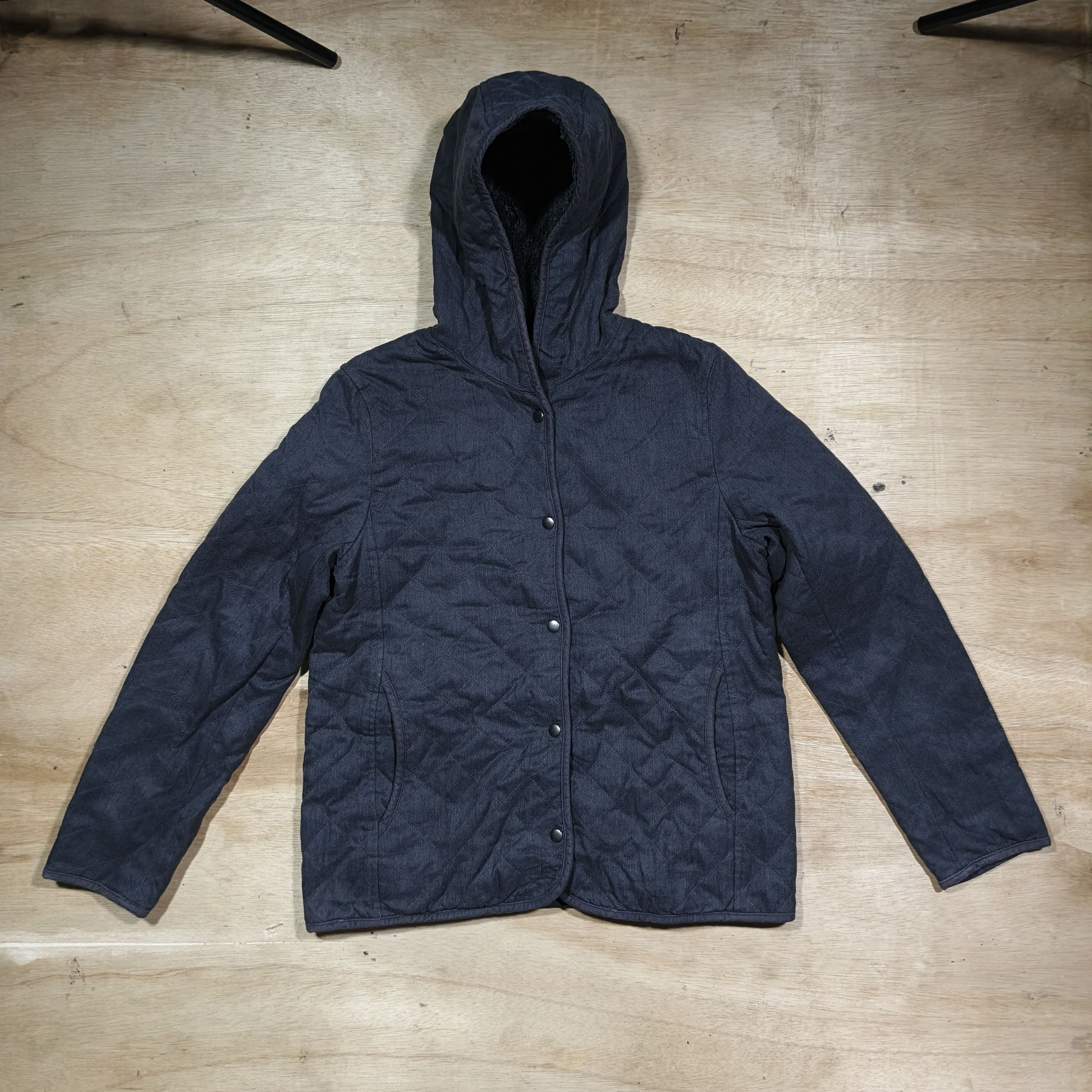 Uniqlo UNIQLO Pile-Lined Fleece Utility Quilted Hooded Size M / US 6-8 / IT 42-44 - 1 Thumbnail