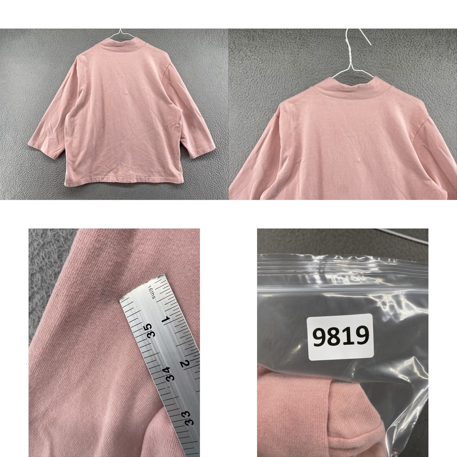 Orvis Orvis Women's Sweatshirt Pullover 1/4 Snap Pink 3/4 Sleeve XL Size Size XL / US 12-14 / IT 48-50 - 8 Thumbnail