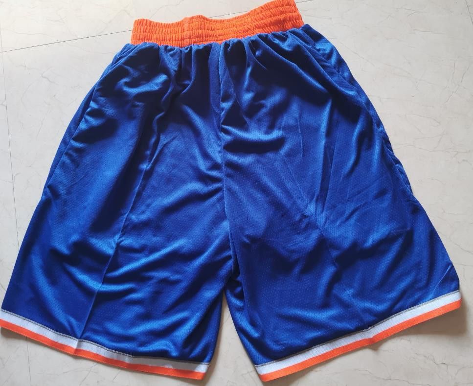NBA New York Knicks Short Blue S Size US 30 / EU 46 - 2 Thumbnail