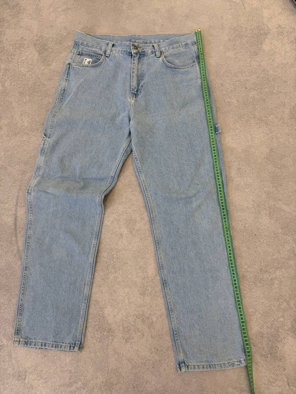 Japanese Brand baggy flared bootcut balenci style y2k hype jeans Size US 32 / EU 48 - 18 Thumbnail