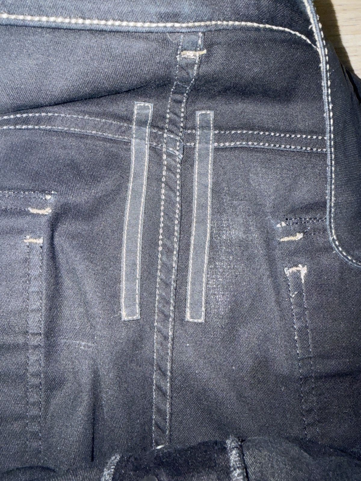 Rick Owens Rick Owens Black Wax Memphis Jeans 33 Size US 33 - 8 Thumbnail
