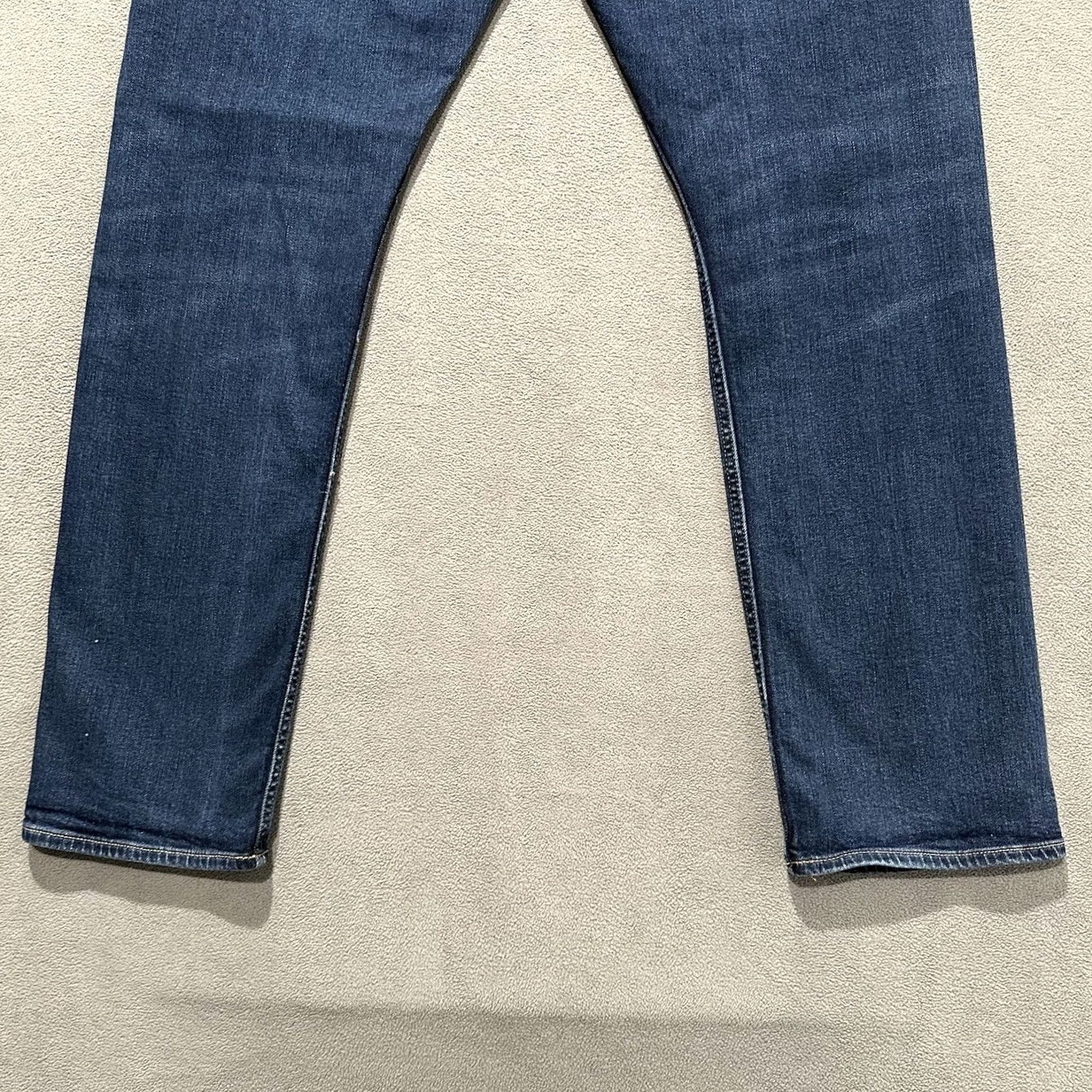 Denime Revtown Jeans 36x32 Blue Medium Wash Regular Fit 5-Pocket Denim Straight Men's JeansMens Size US 36 / EU 52 - 6 Thumbnail