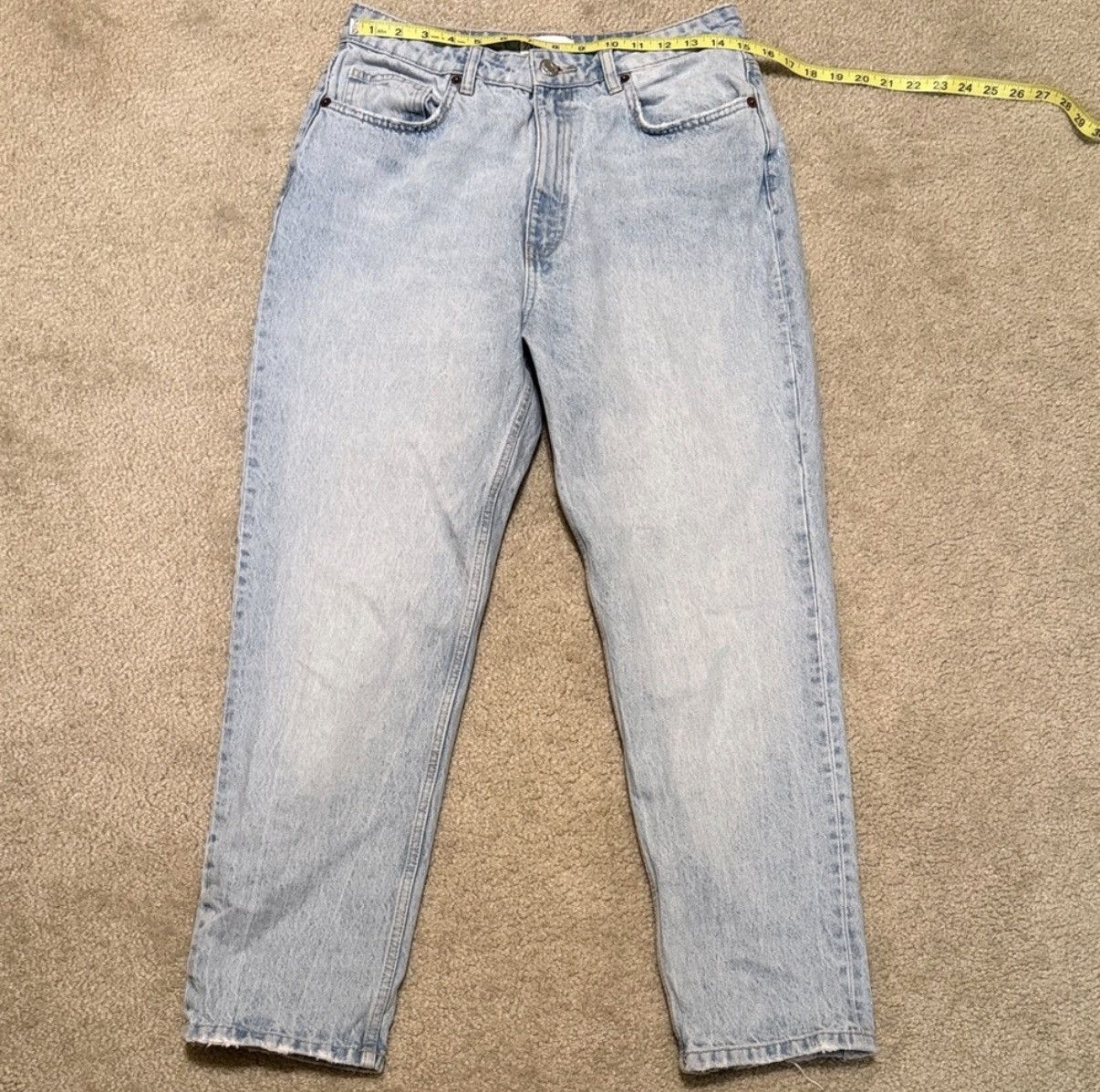 Zara Zara Women’s Light Blue Jeans Size 10 Size 32" / US 10 / IT 46 - 3 Thumbnail
