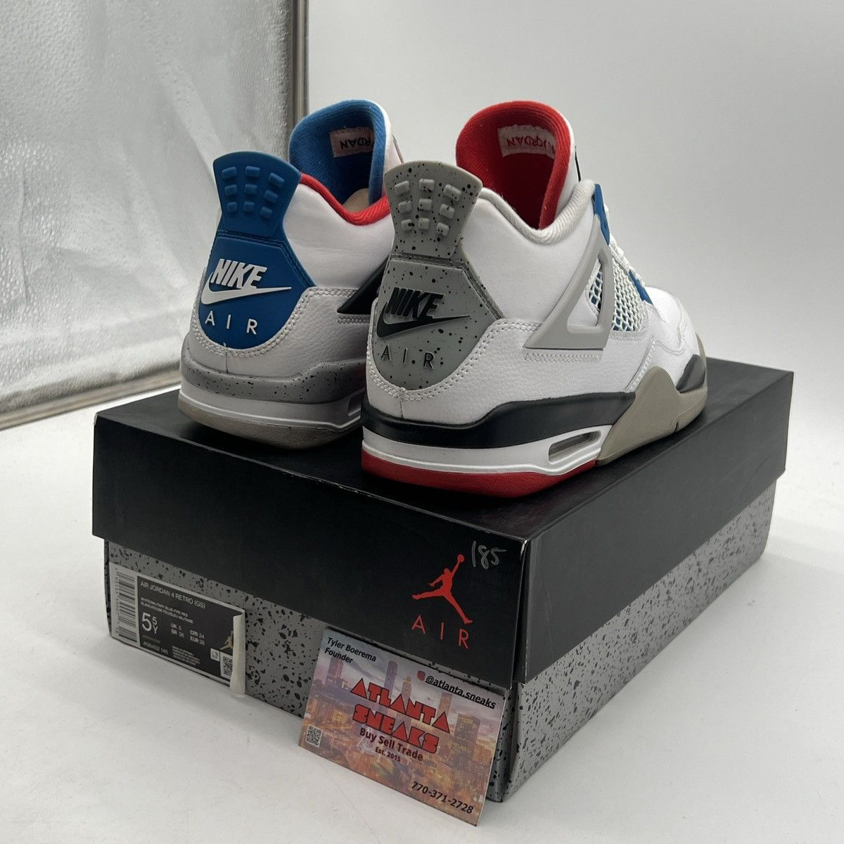 Jordan Brand Air Jordan 4 what the 4 Size US 5.5 / EU 38 - 5 Thumbnail