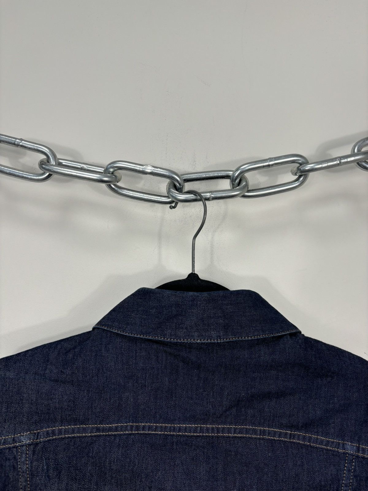 Gucci Vintage 90s Gucci Tom Ford Era Women’s Rare Denim Jacket Size M / US 6-8 / IT 42-44 - 17 Thumbnail