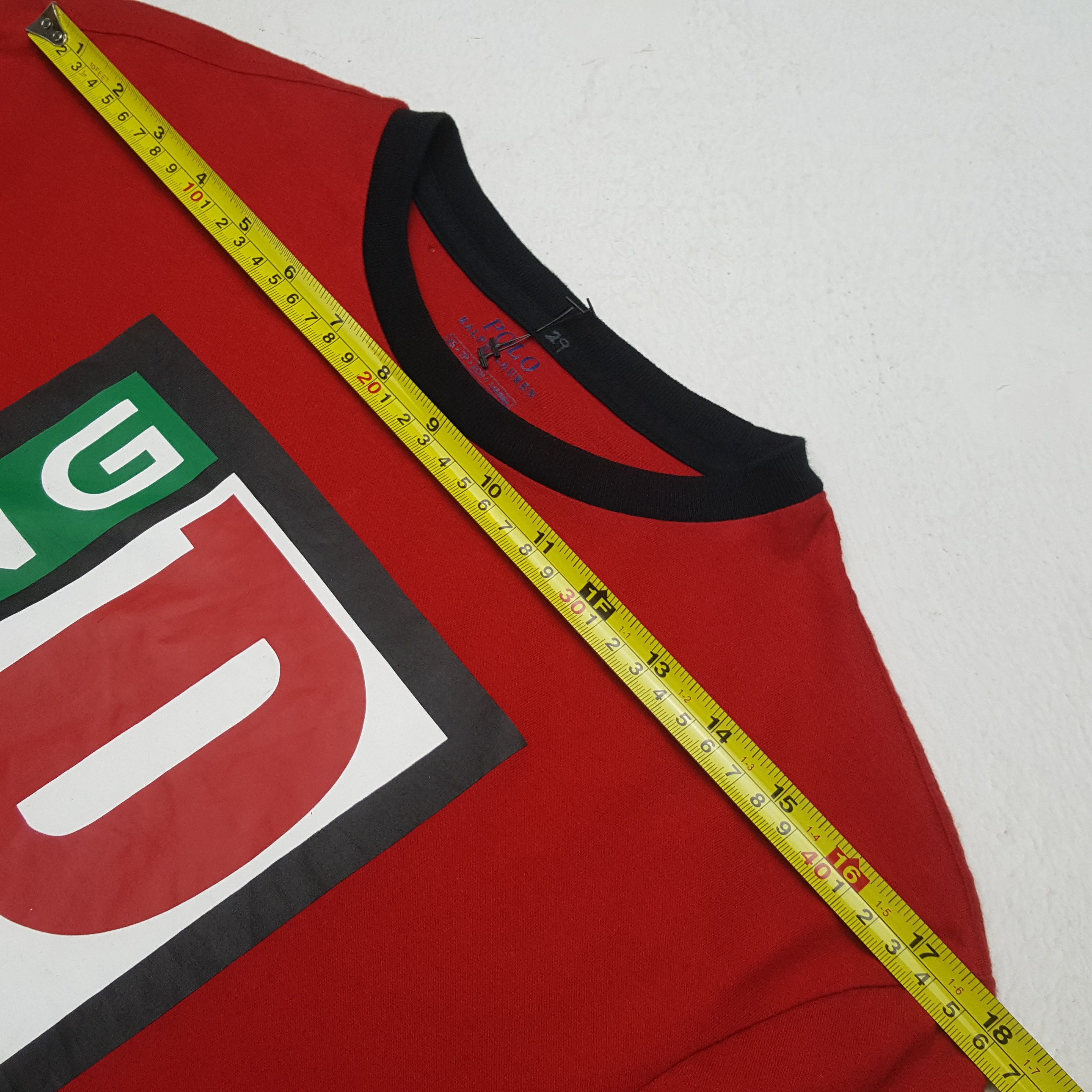 Polo Ralph Lauren Vintage POLO RACING by Ralph Lauren Fashion Brand T-shirt 31 Size US S / EU 44-46 / 1 - 5 Thumbnail