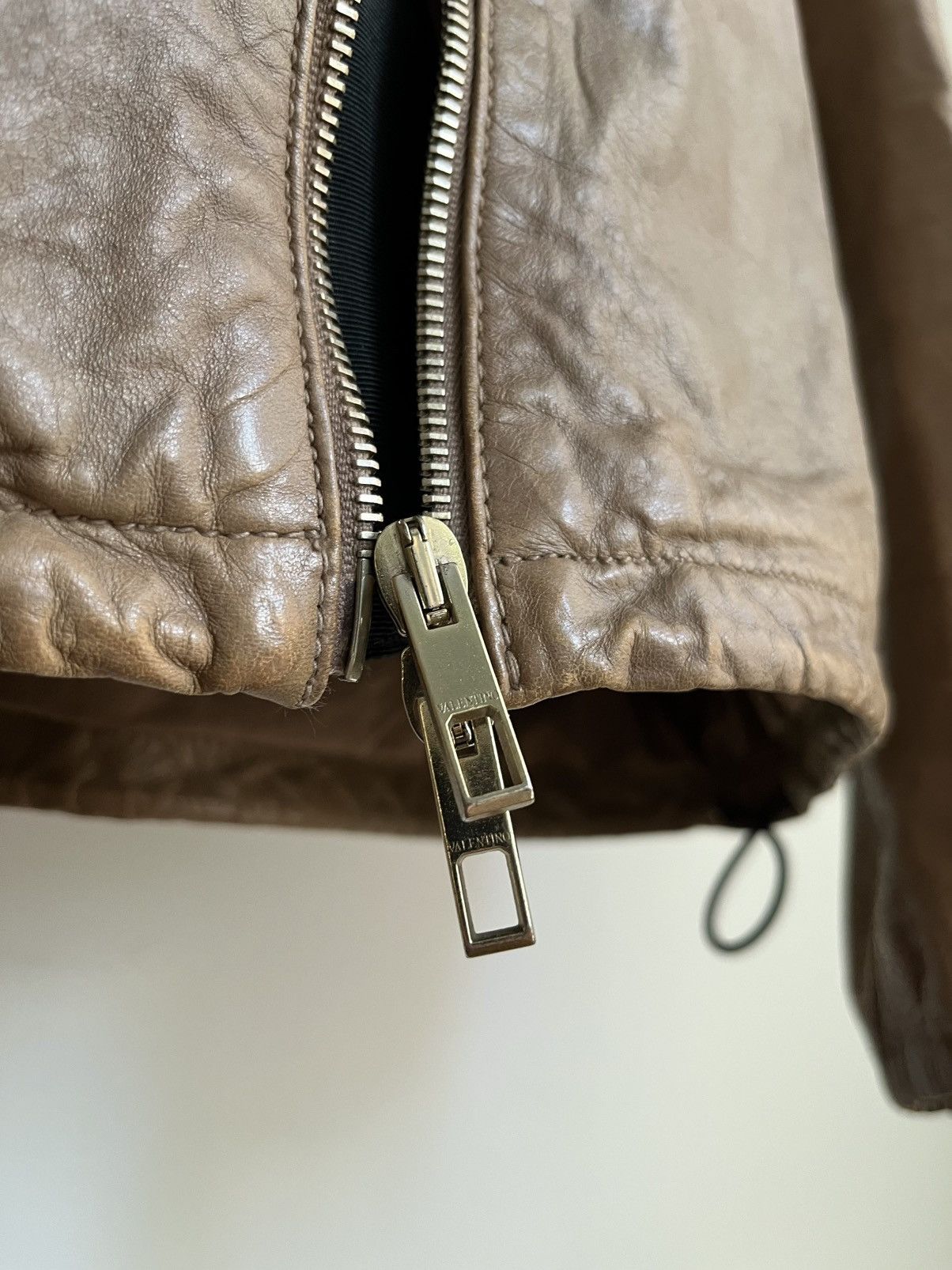 Valentino Rare Valentino Garavani SS12 hidden hood lamb leather jacket Size US M / EU 48-50 / 2 - 5 Thumbnail
