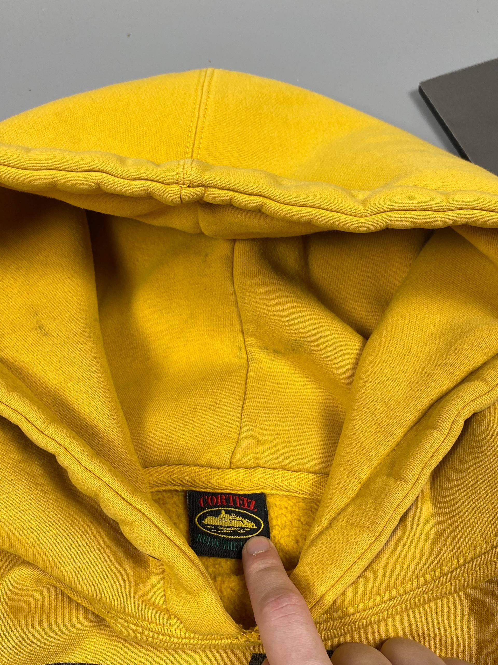 Corteiz Corteiz RTW Rules The World Hoodie Yellow Distressed Skate Size US M / EU 48-50 / 2 - 10 Thumbnail