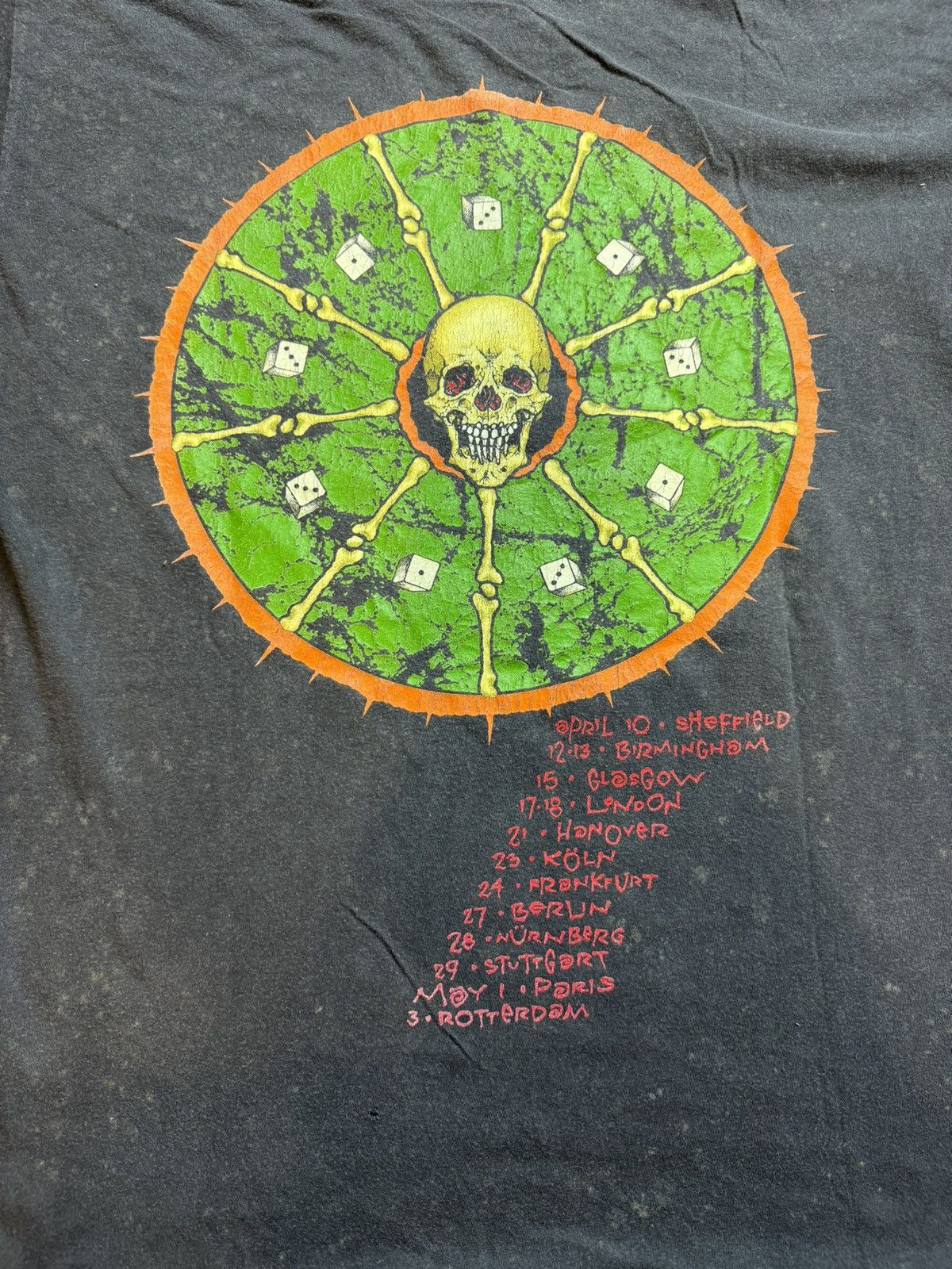 Band Tees × Vintage Vintage Y2K Vintage Rush Roll The Bones Single Stitch USA Size US M / EU 48-50 / 2 - 5 Thumbnail