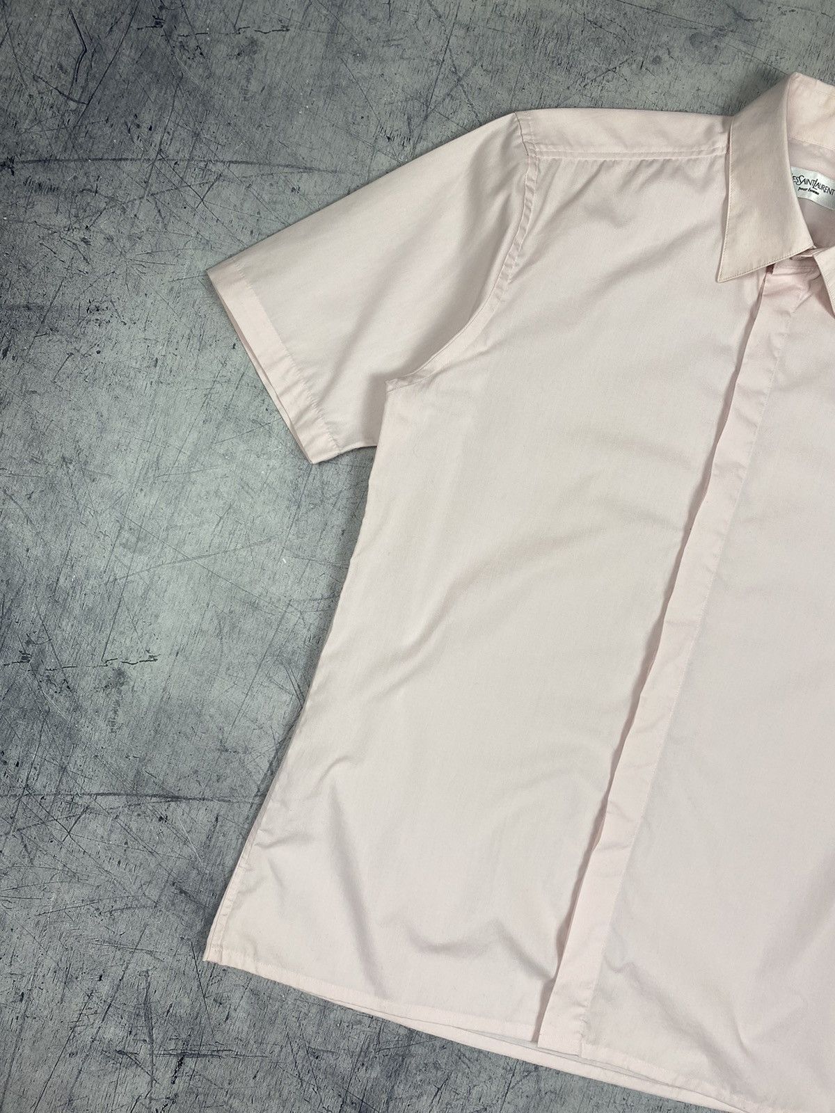Yves Saint Laurent Vintage 90s Yve Saint Laurent Basic Button Up Shirt Size US M / EU 48-50 / 2 - 4 Thumbnail