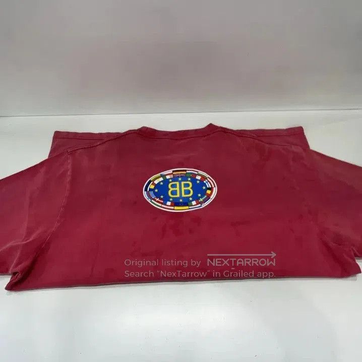 Balenciaga Balenciaga Logo Print Casual Short Sleeve T. Size US M / EU 48-50 / 2 - 8 Thumbnail