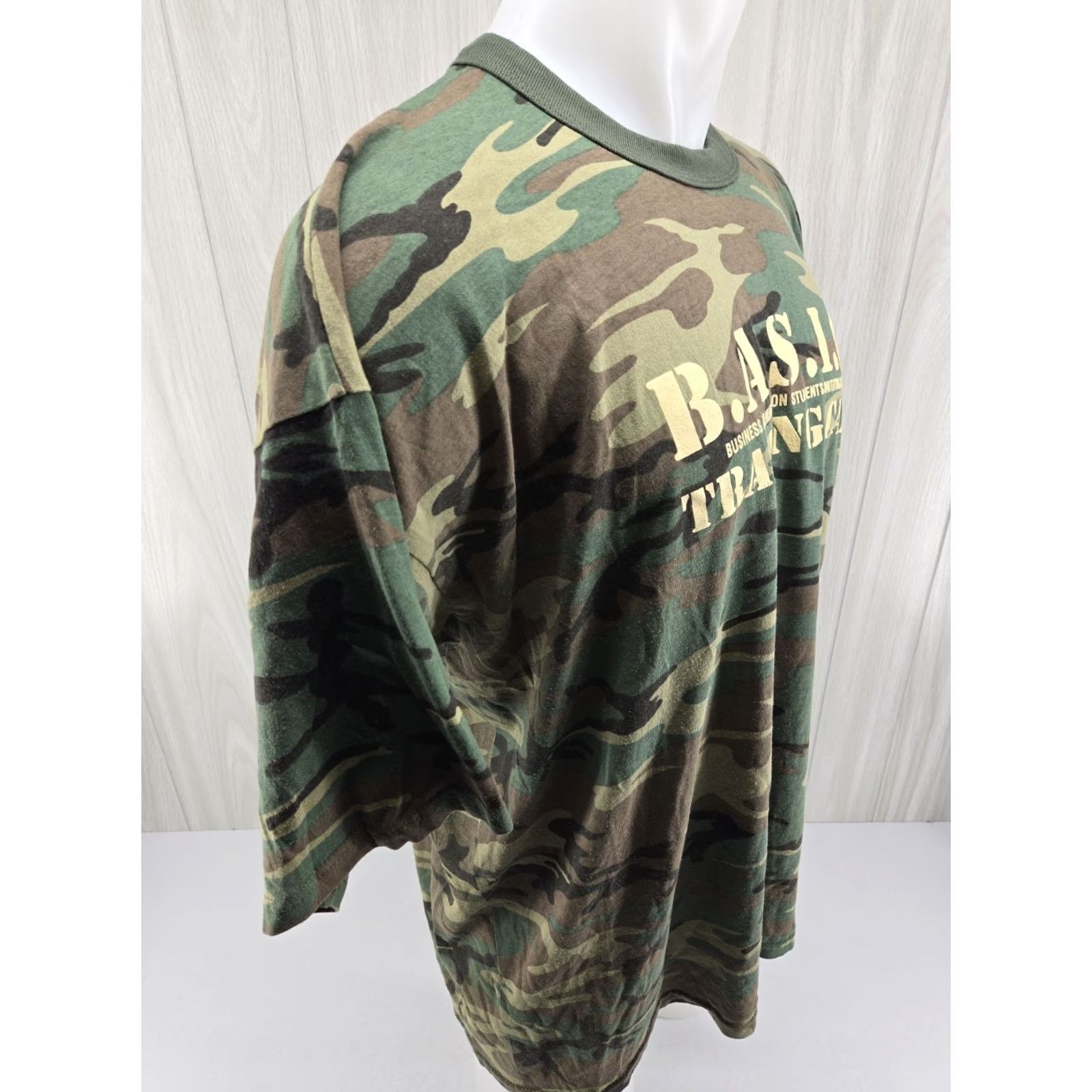 Rothco Rothco Camo Shirt Mens 2XL Woodland Basic Training Camp Business Administration Shirt Size US XXL / EU 58 / 5 - 7 Thumbnail