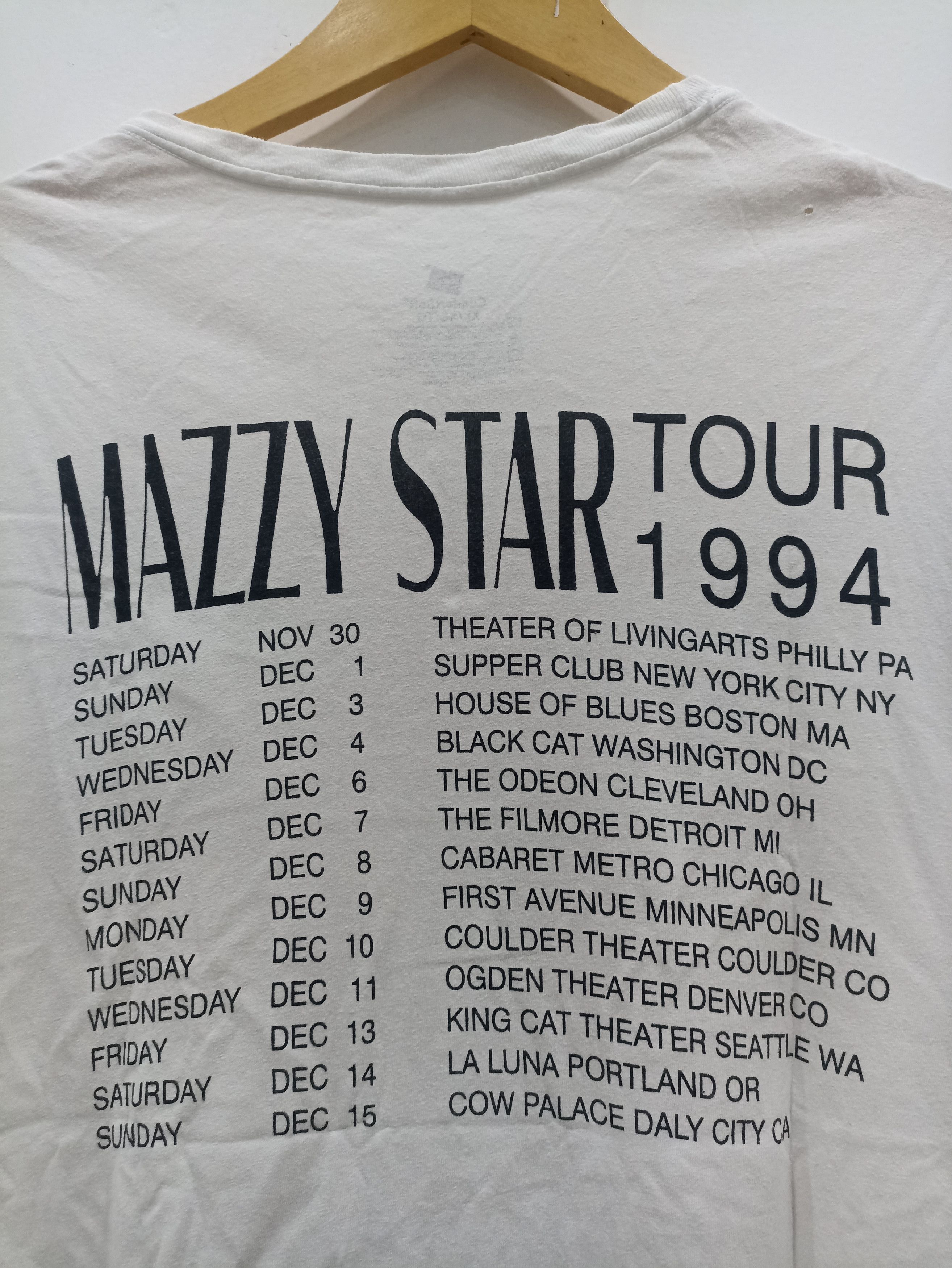 Vintage MAZZY STAR TOUR Grailed