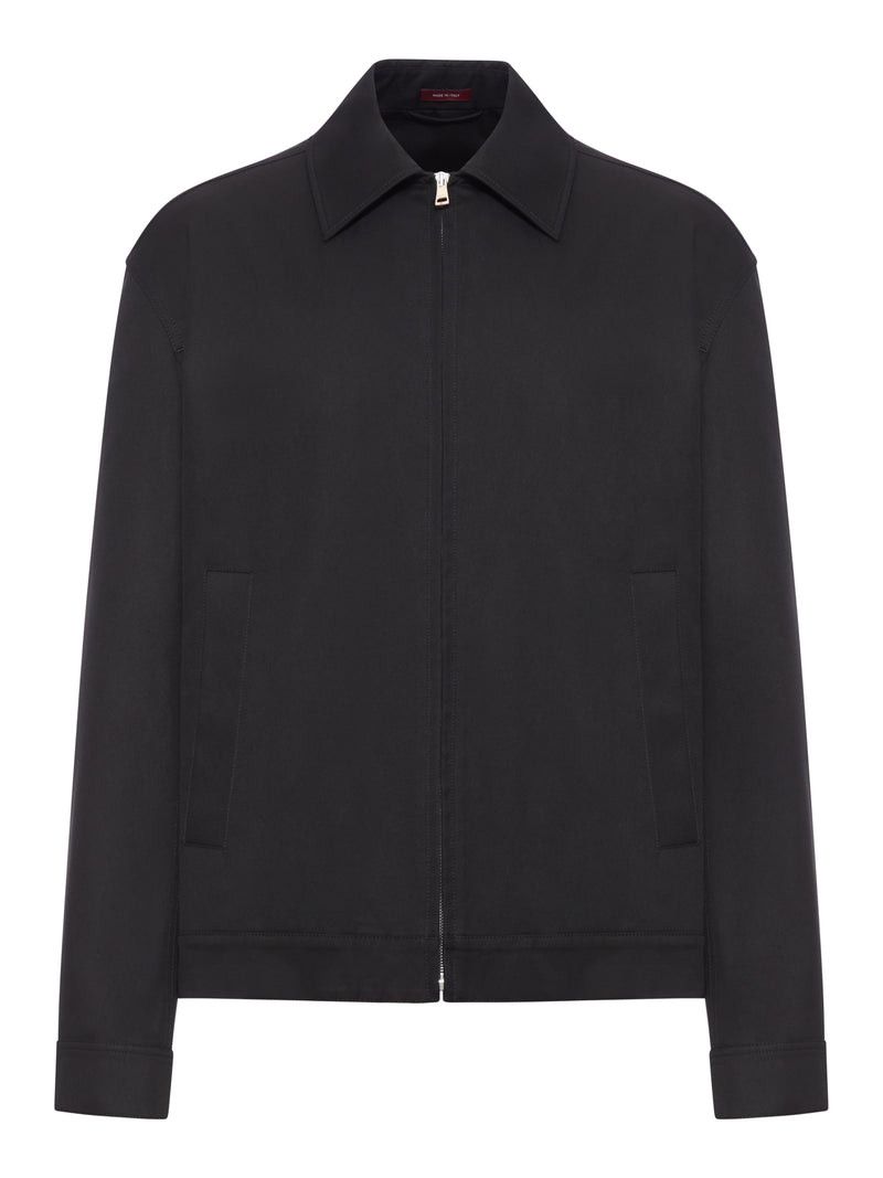 Gucci COTTON TWILL JACKET WITH WEB DETAIL Size US M / EU 48-50 / 2 - 1 Thumbnail