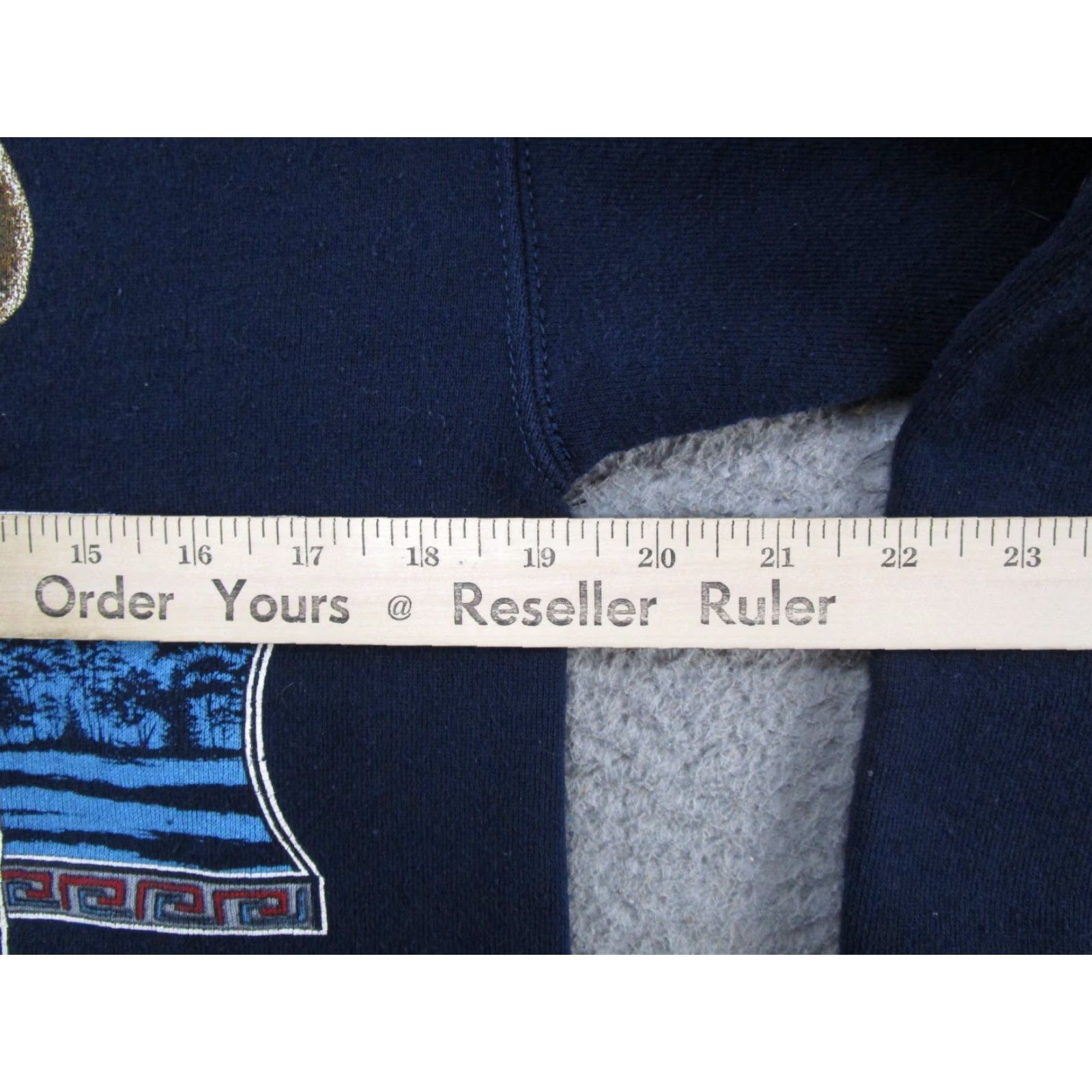 Lee VINTAGE Lee Sweatshirt Mens Regular Size M Blue Cotton Fleece 90s Sports Sweater All Seasons Hooded Graphic Whitetail Deer Pullover Crew Neck Size M Size US M / EU 48-50 / 2 - 6 Thumbnail