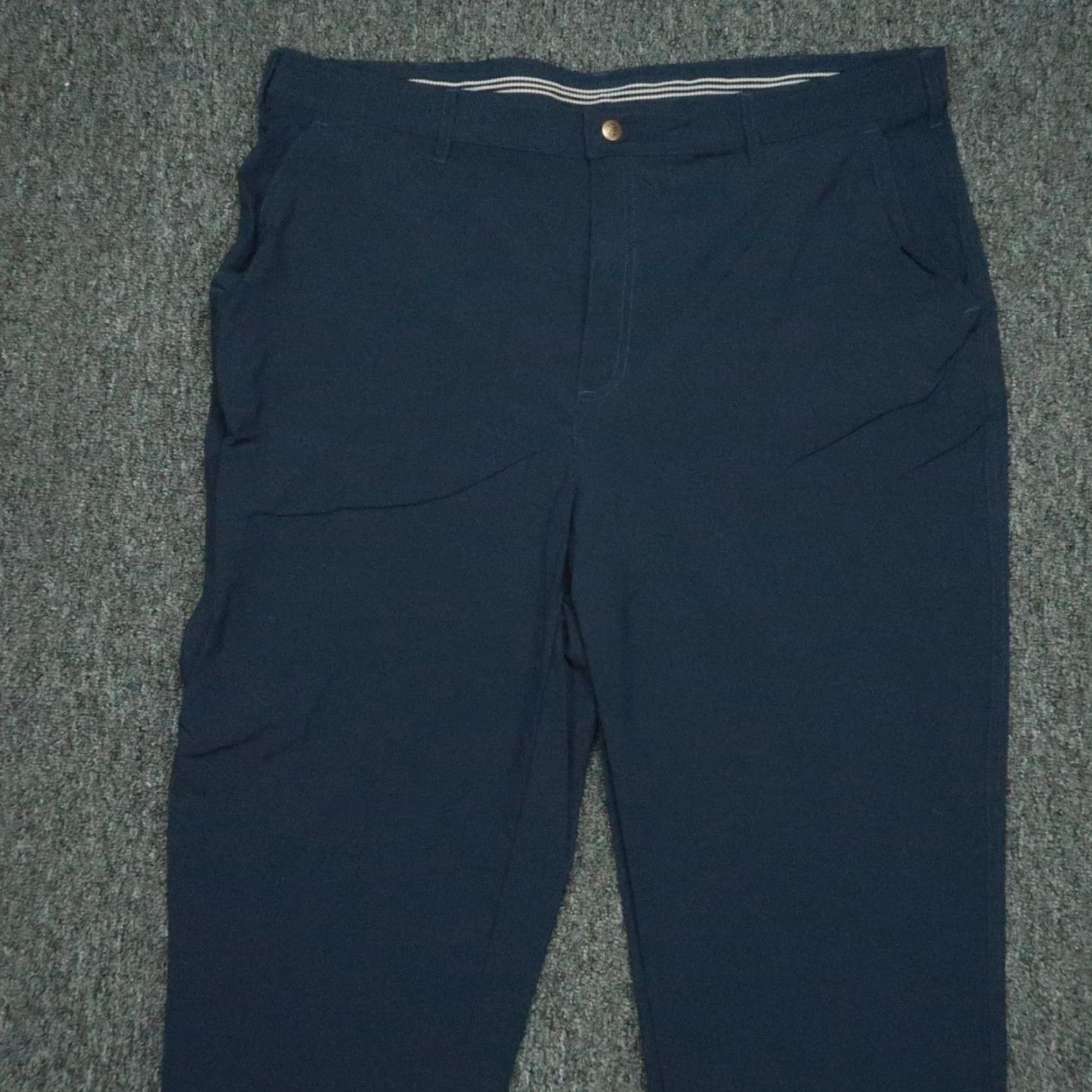Vintage Coolibar Pants Mens 38x32 Blue Stretch Casual Sun Protection Chino Size US 38 / EU 54 - 2 Thumbnail
