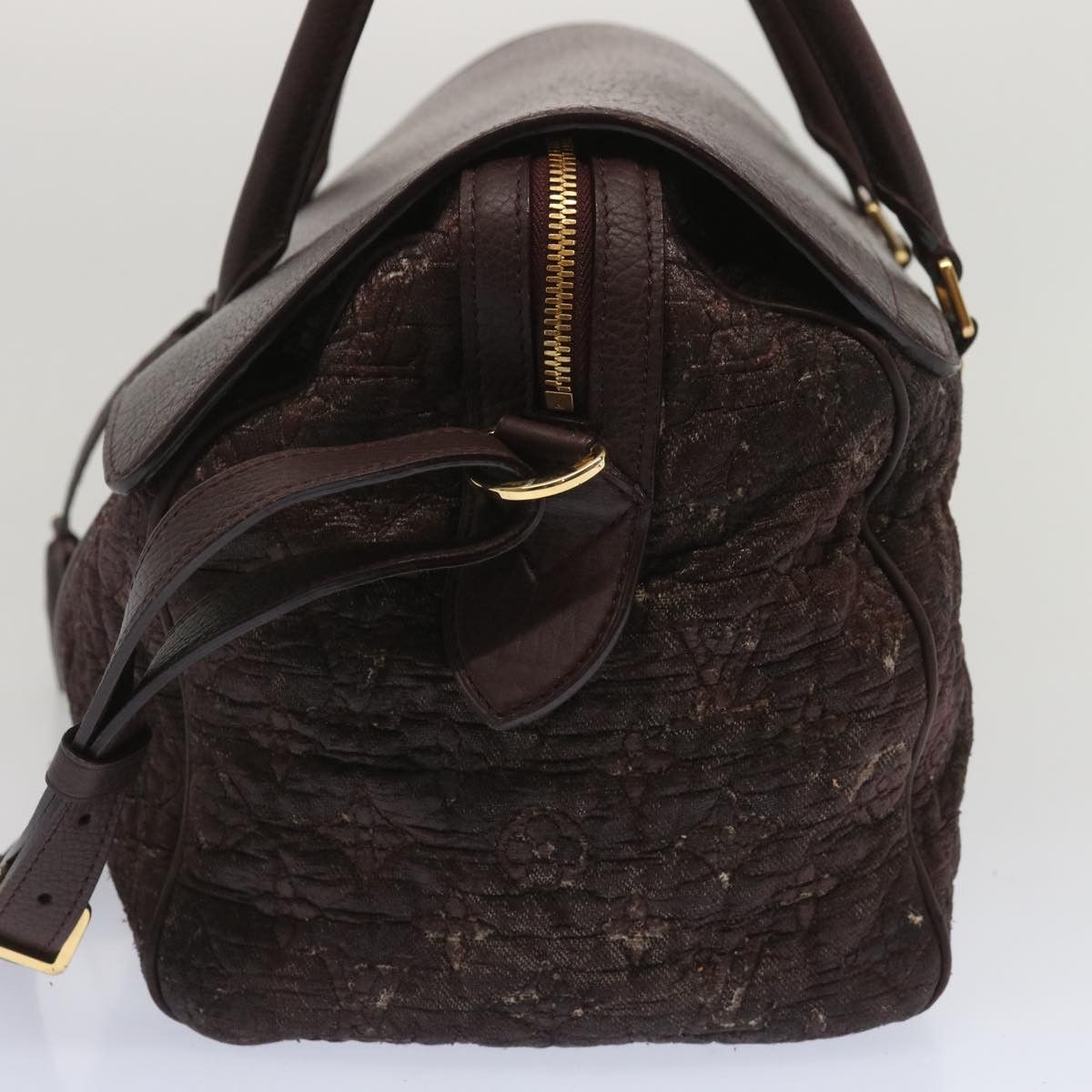 Louis Vuitton LOUIS VUITTON Monogram Volupte Psyche Hand Bag Bordeaux Size ONE SIZE - 4 Thumbnail