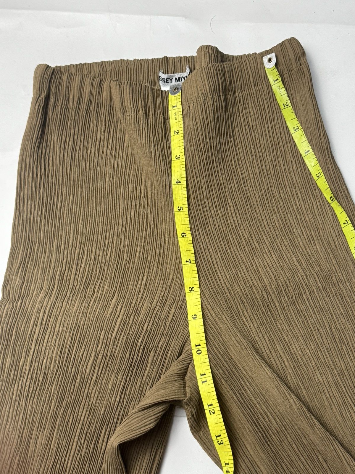 Pleats Please Issey Miyake Issey Miyake Pleats Please Brown Pants Size US 30 / EU 46 - 6 Thumbnail