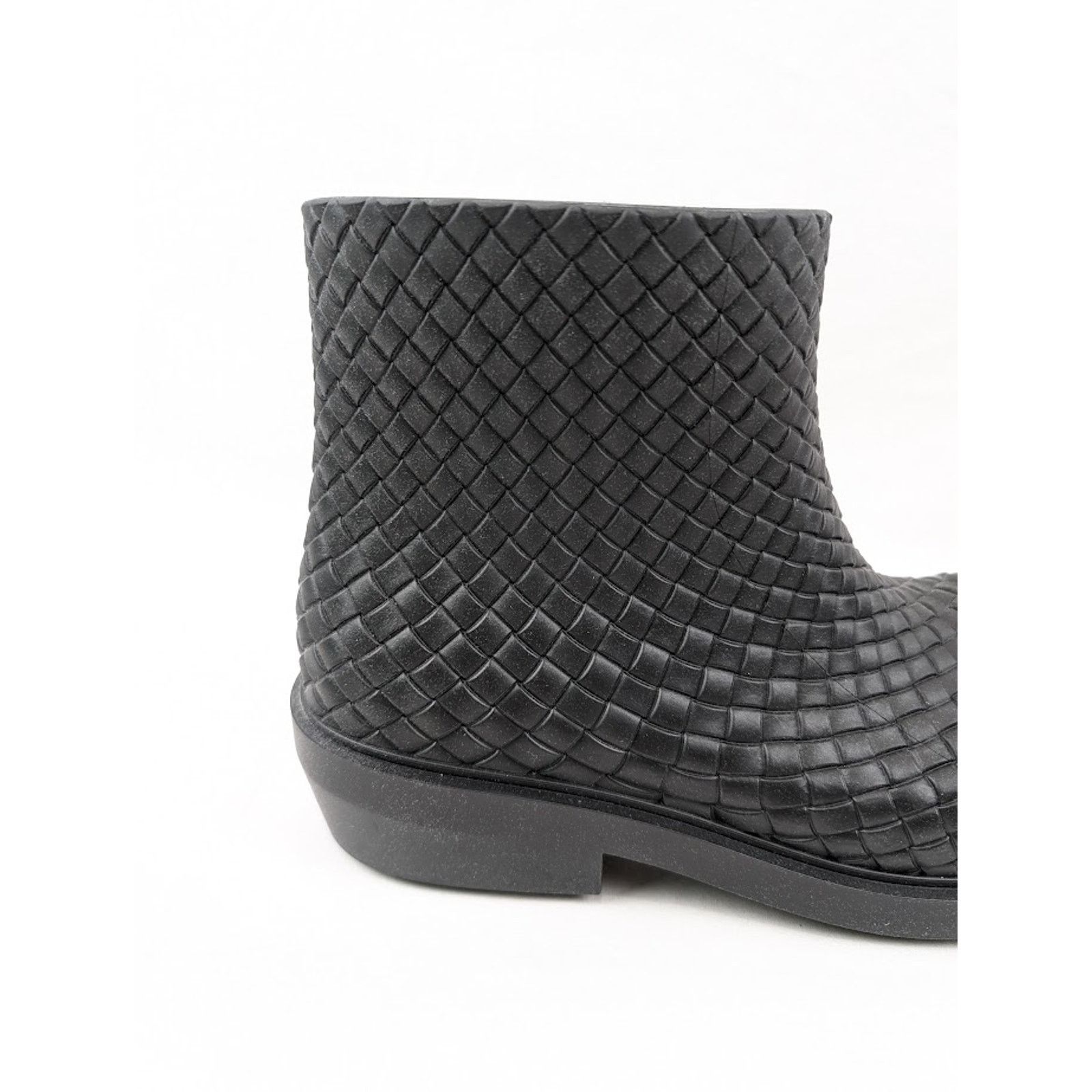 Bottega Veneta o1rshd1 Fireman Ankle Boots in Black Size US 10 / EU 43 - 4 Thumbnail
