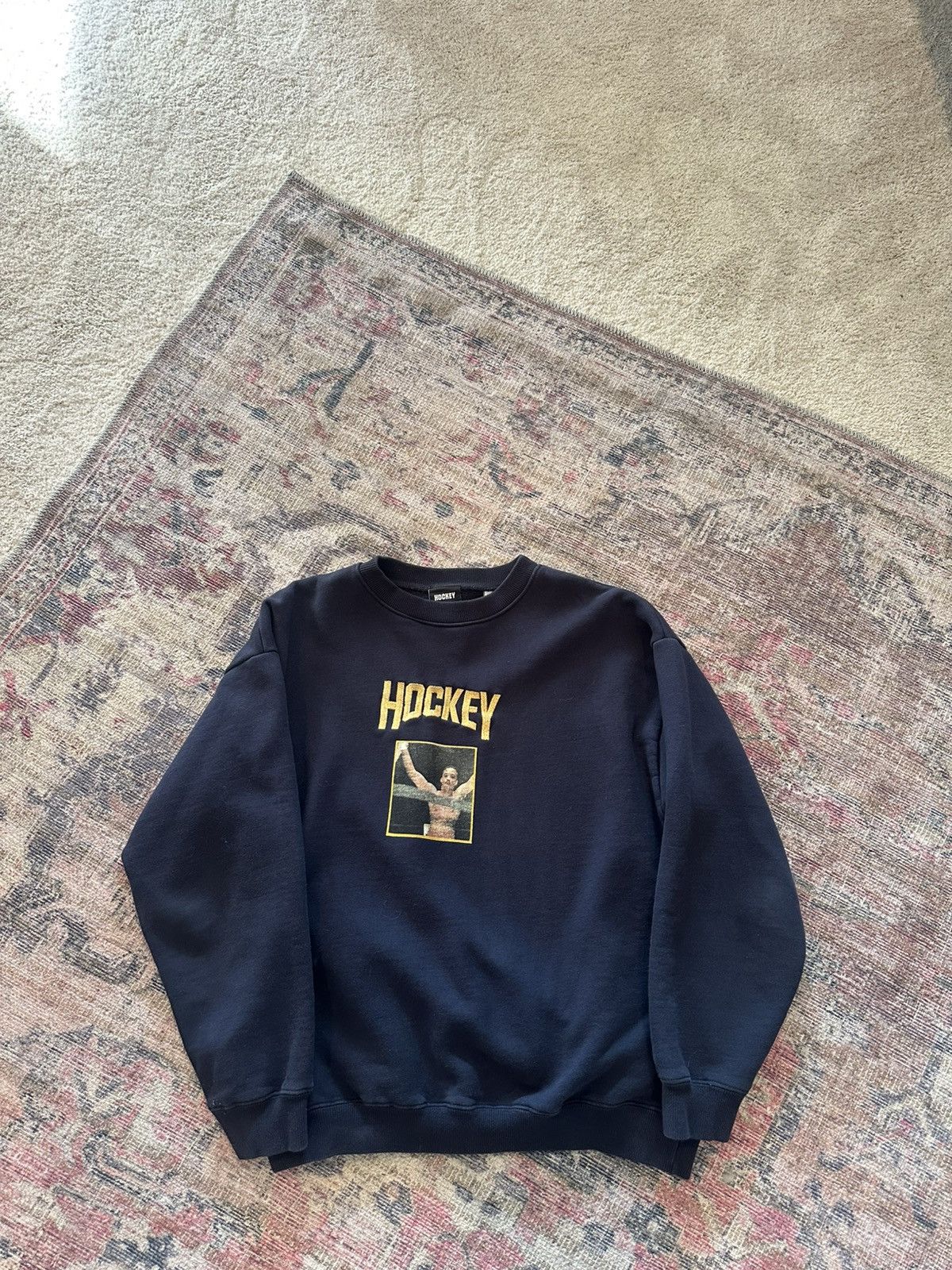 Hockey Boxer Crewneck