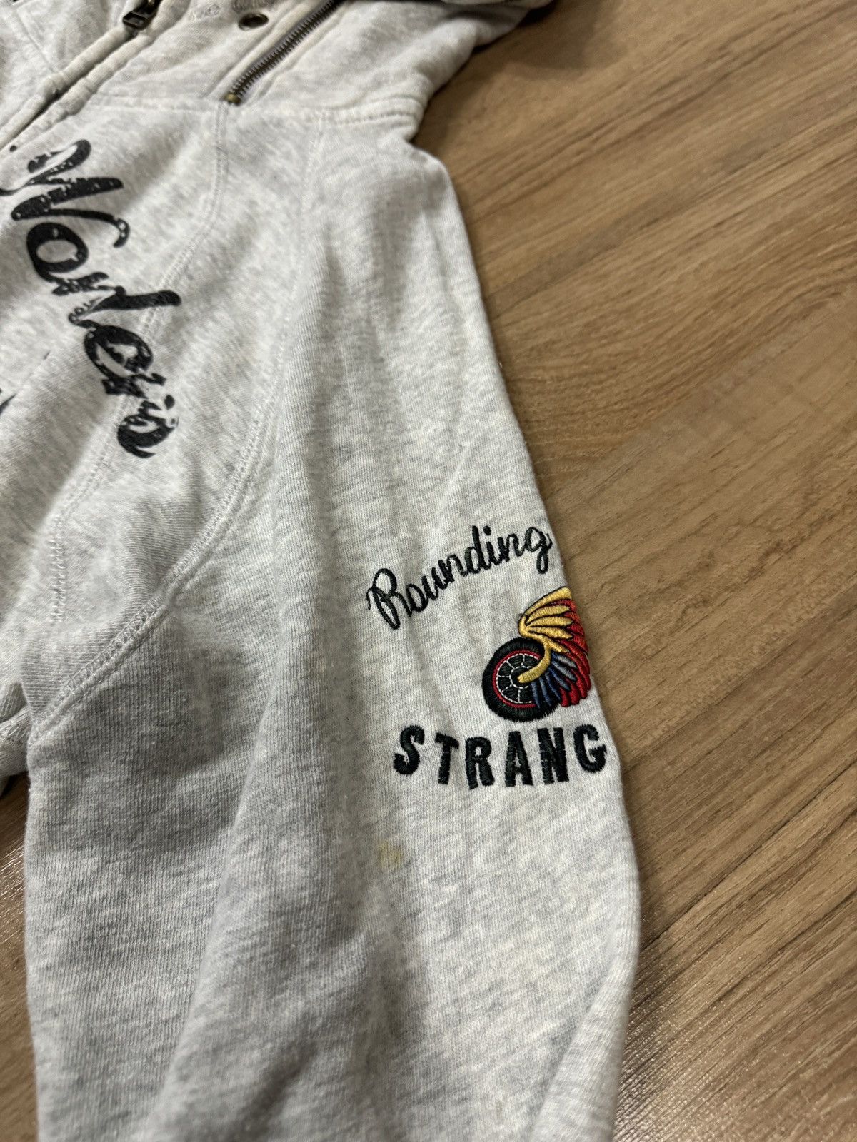 If Six Was Nine REAL MASTER CLASSIC BIKERS HOODIE Size US L / EU 52-54 / 3 - 3 Thumbnail
